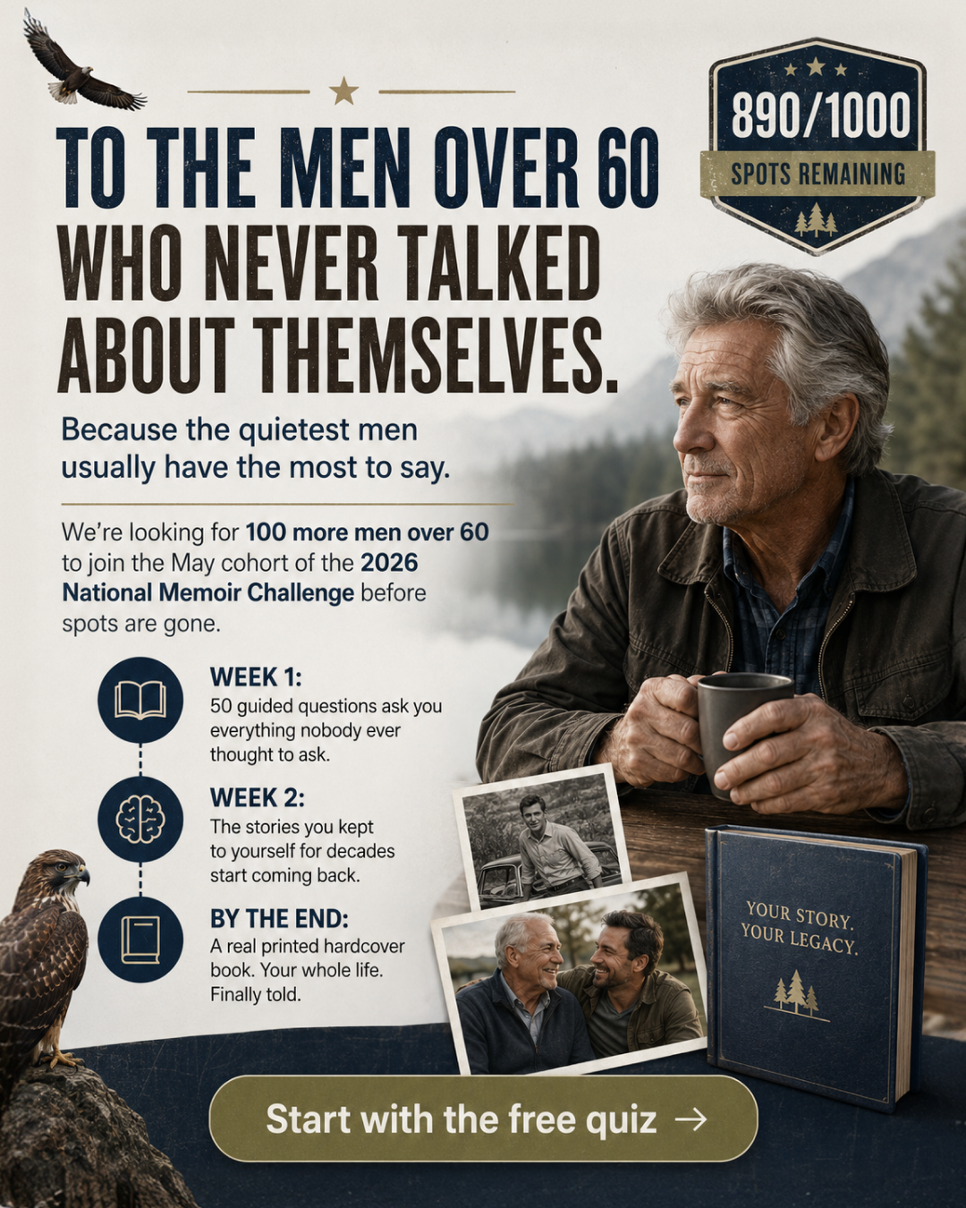 Memowrite Facebook ad