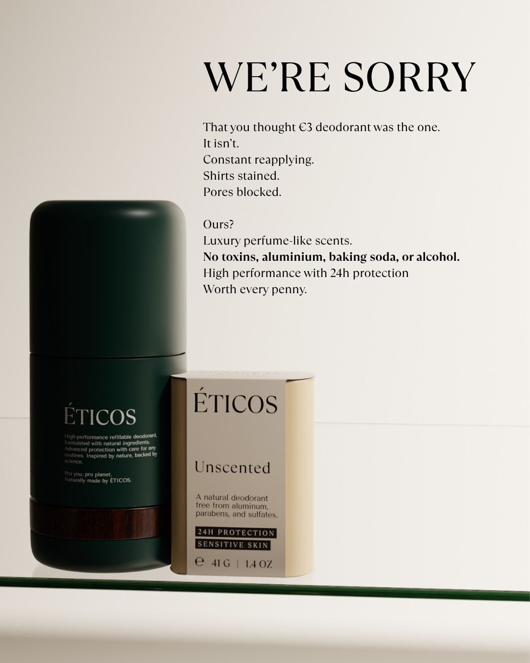 ÉTICOS Facebook ad