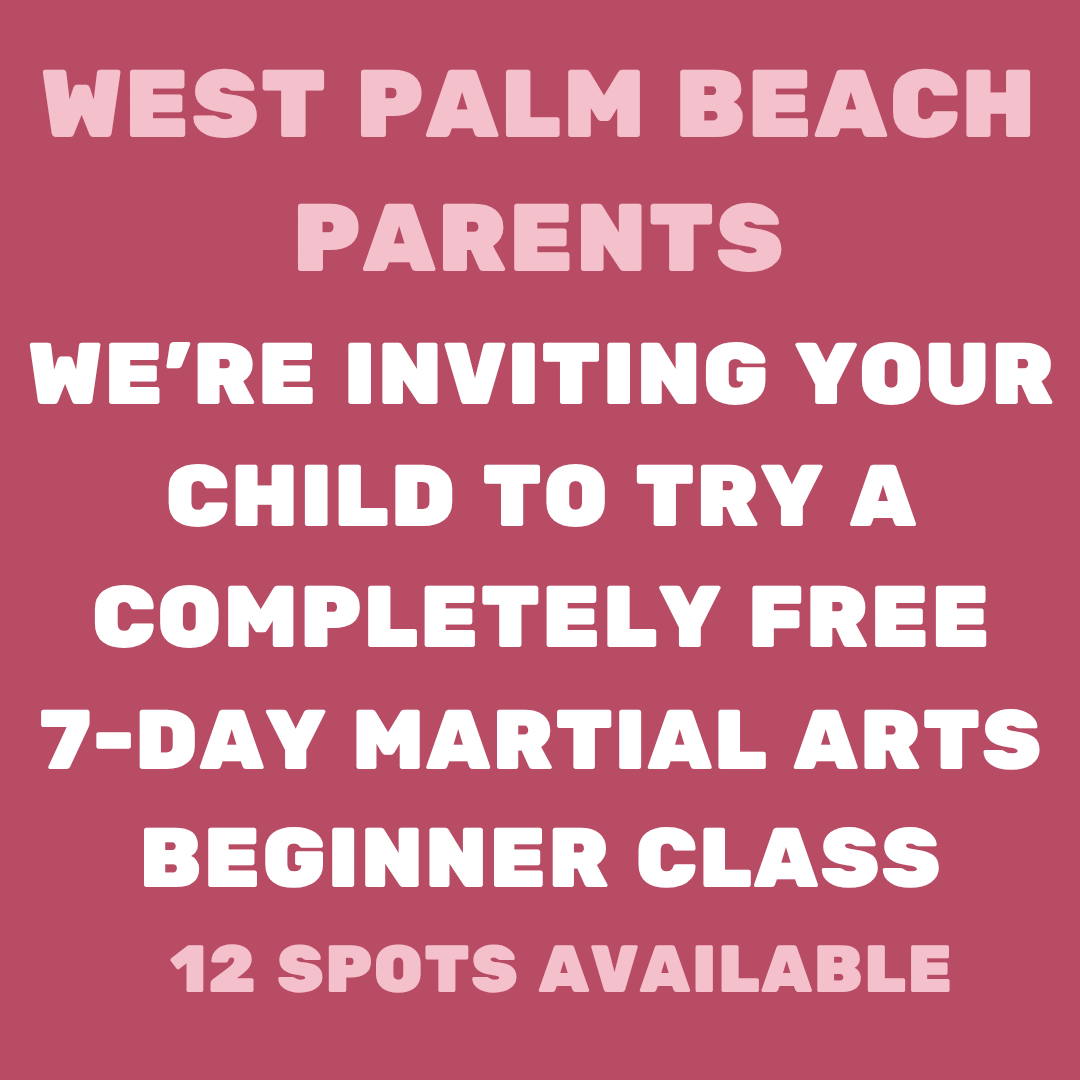 Allstar Martial Arts Academy West Palm Beach Facebook ad: 1 Week FREE TRIAL for KIDS