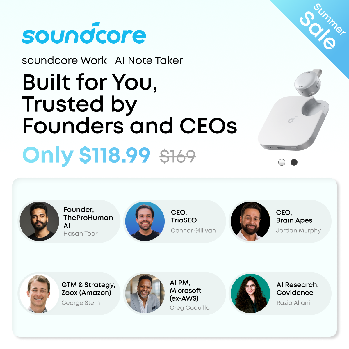 soundcore Facebook ad