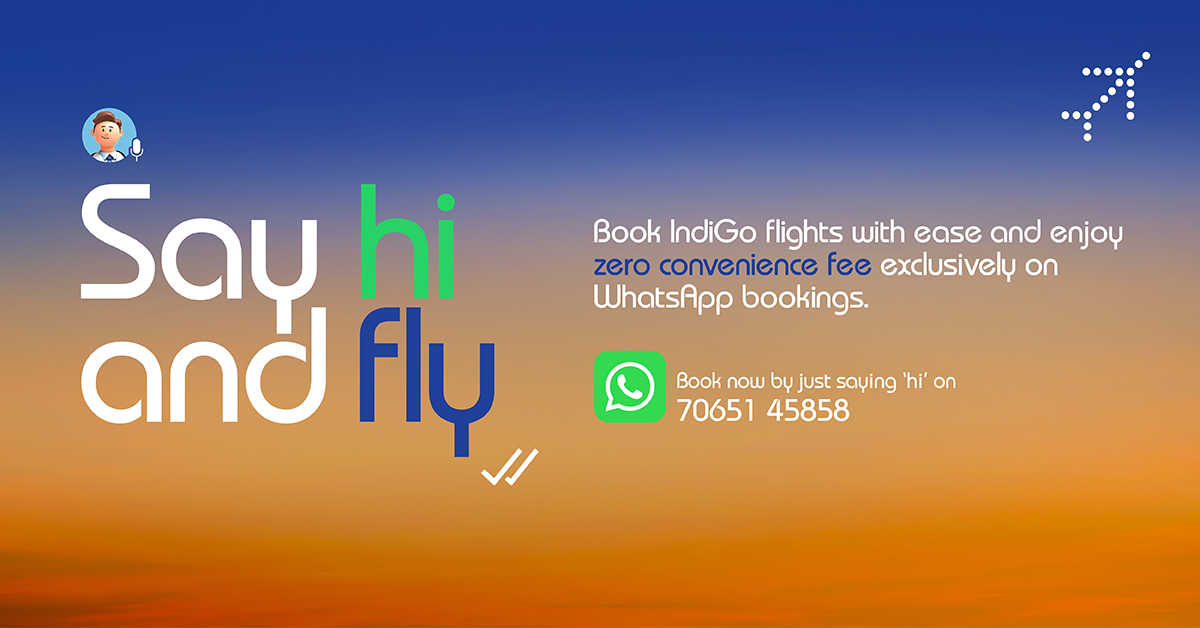 IndiGo Facebook ad