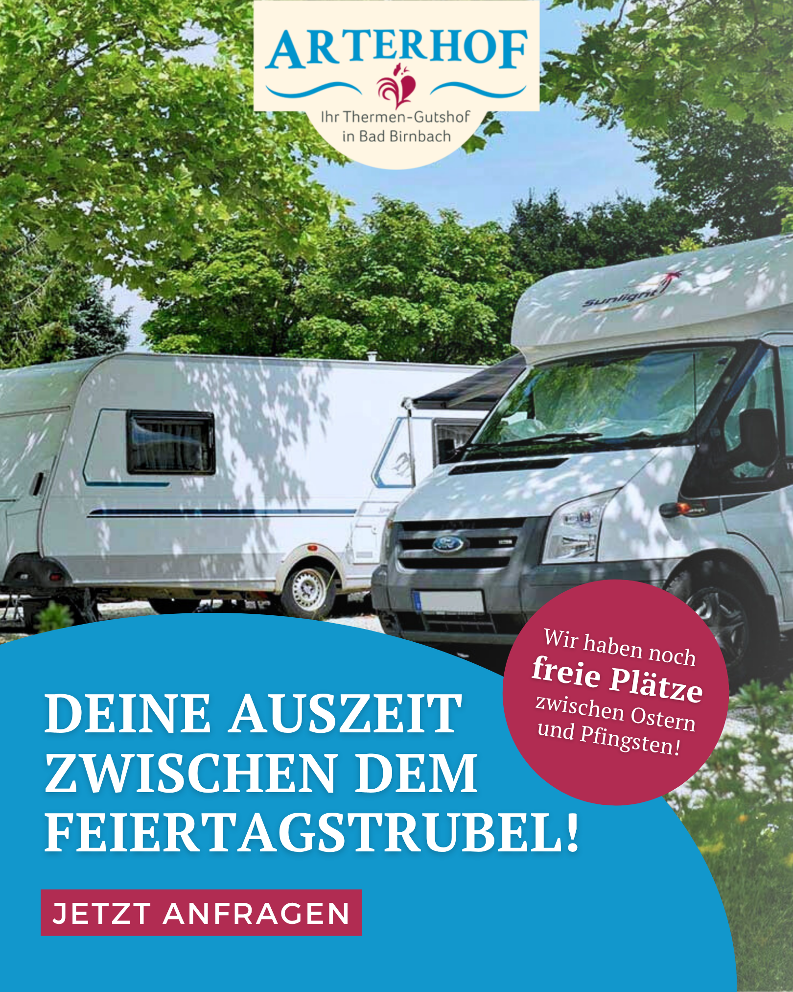 Arterhof Gutshof Camping Facebook ad