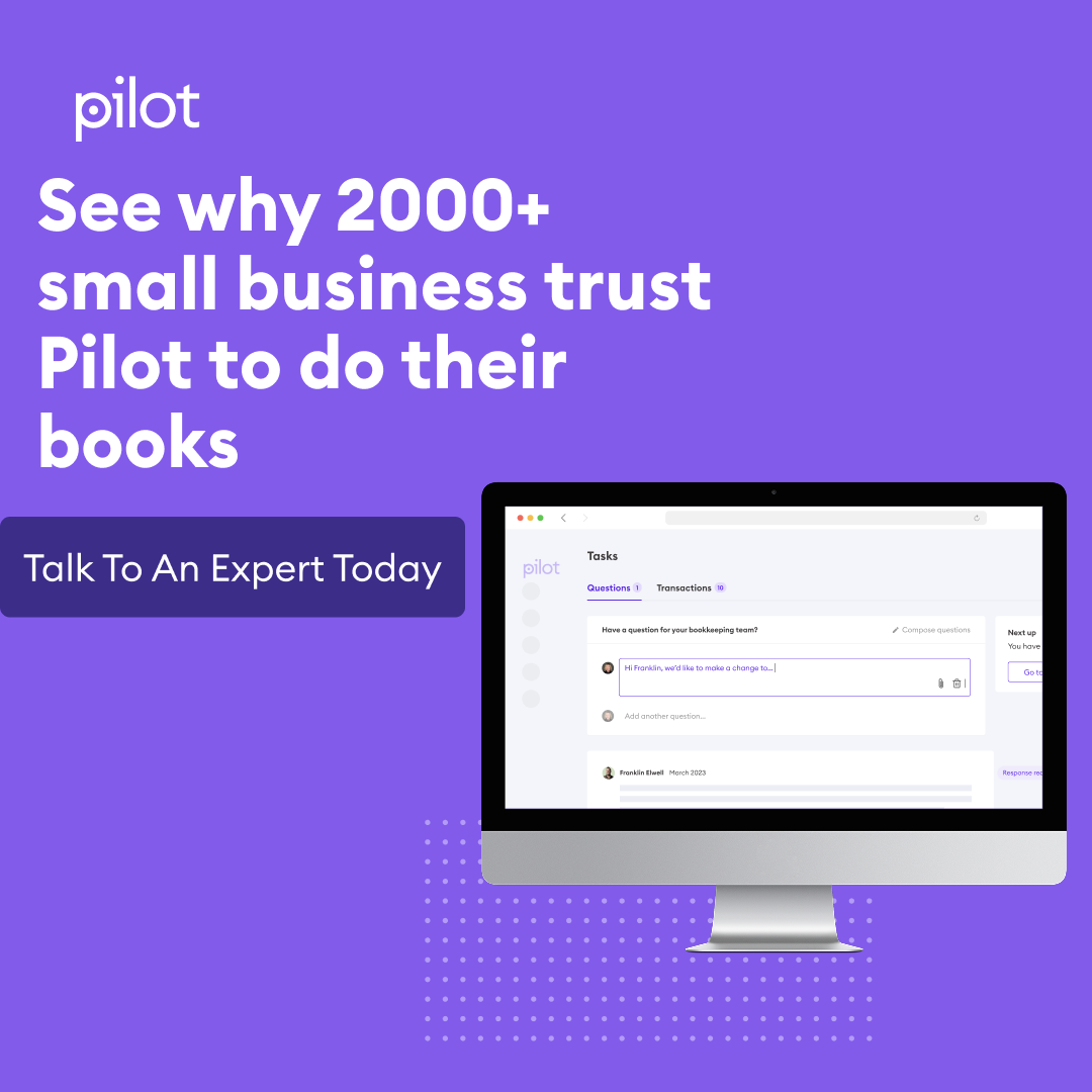 Pilot.com Facebook ad