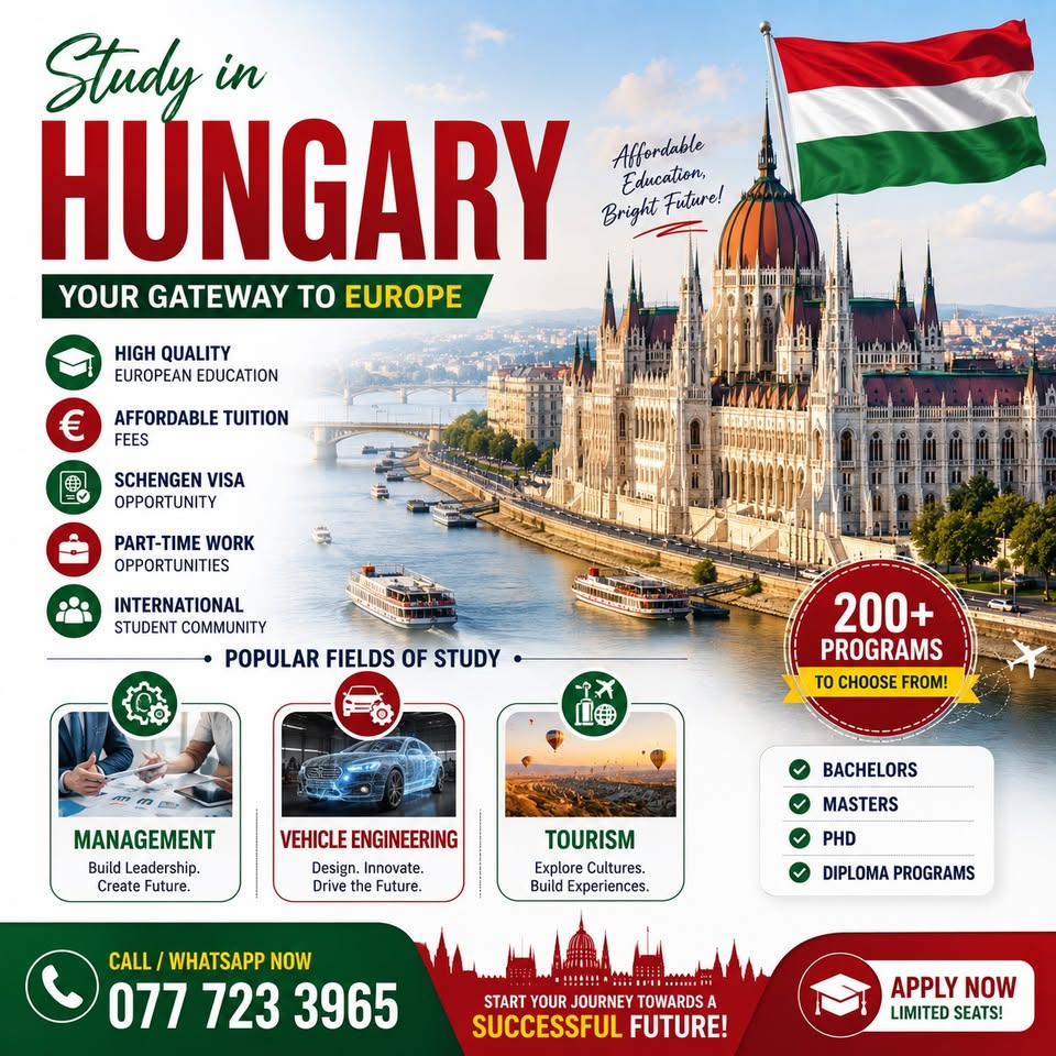 Study Abroad with ASL Facebook ad: Study in Hungary