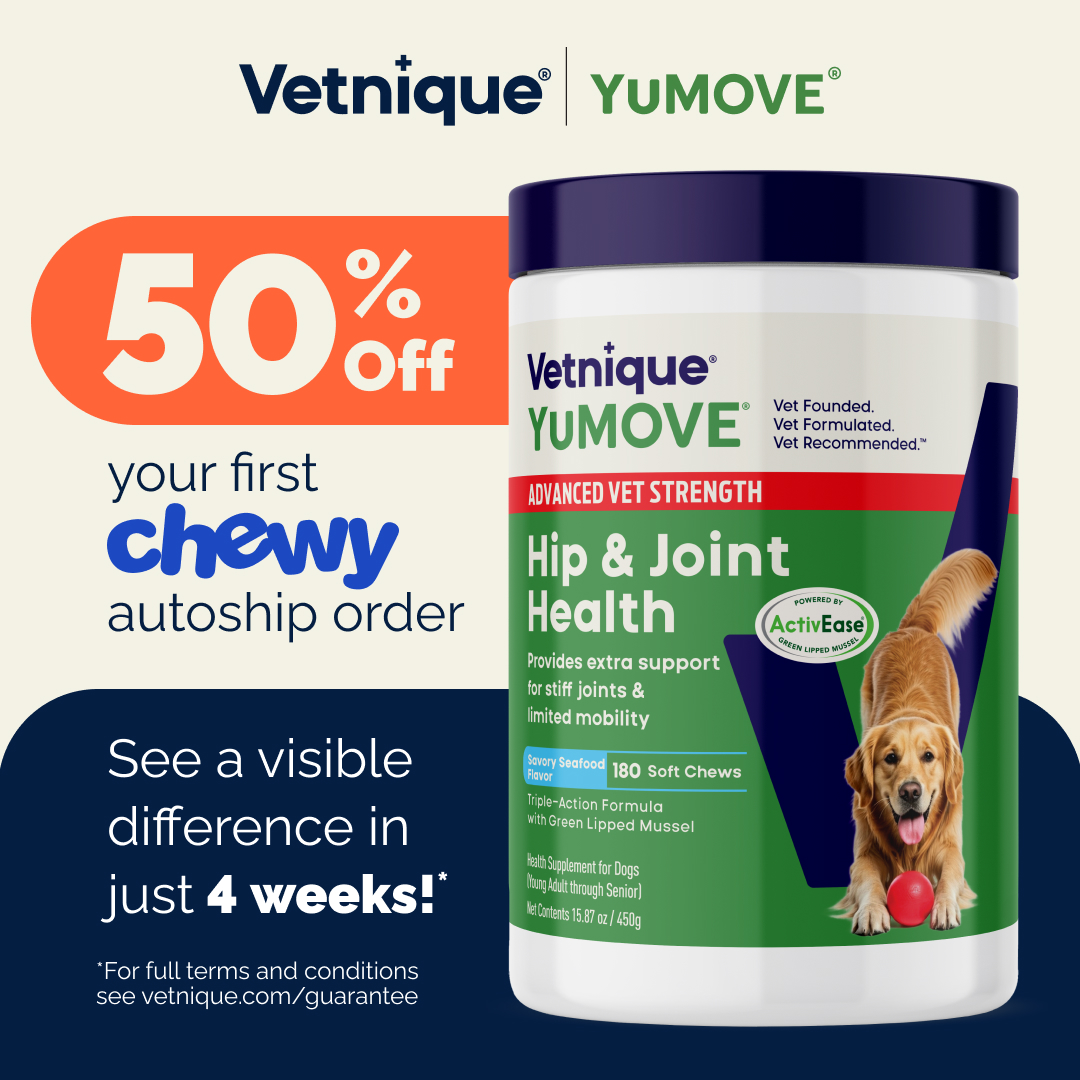 Chewy Facebook ad: Make Mobility a Daily Habit