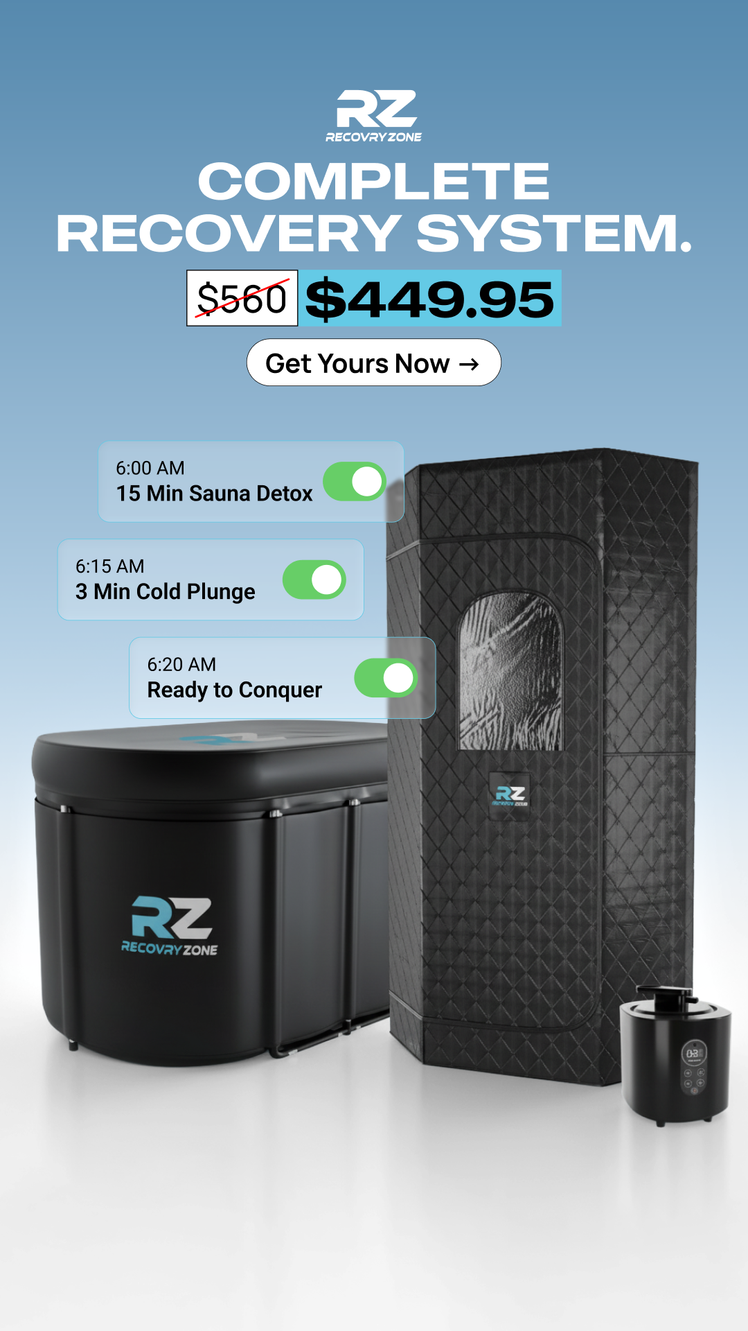Recovry Zone Facebook ad