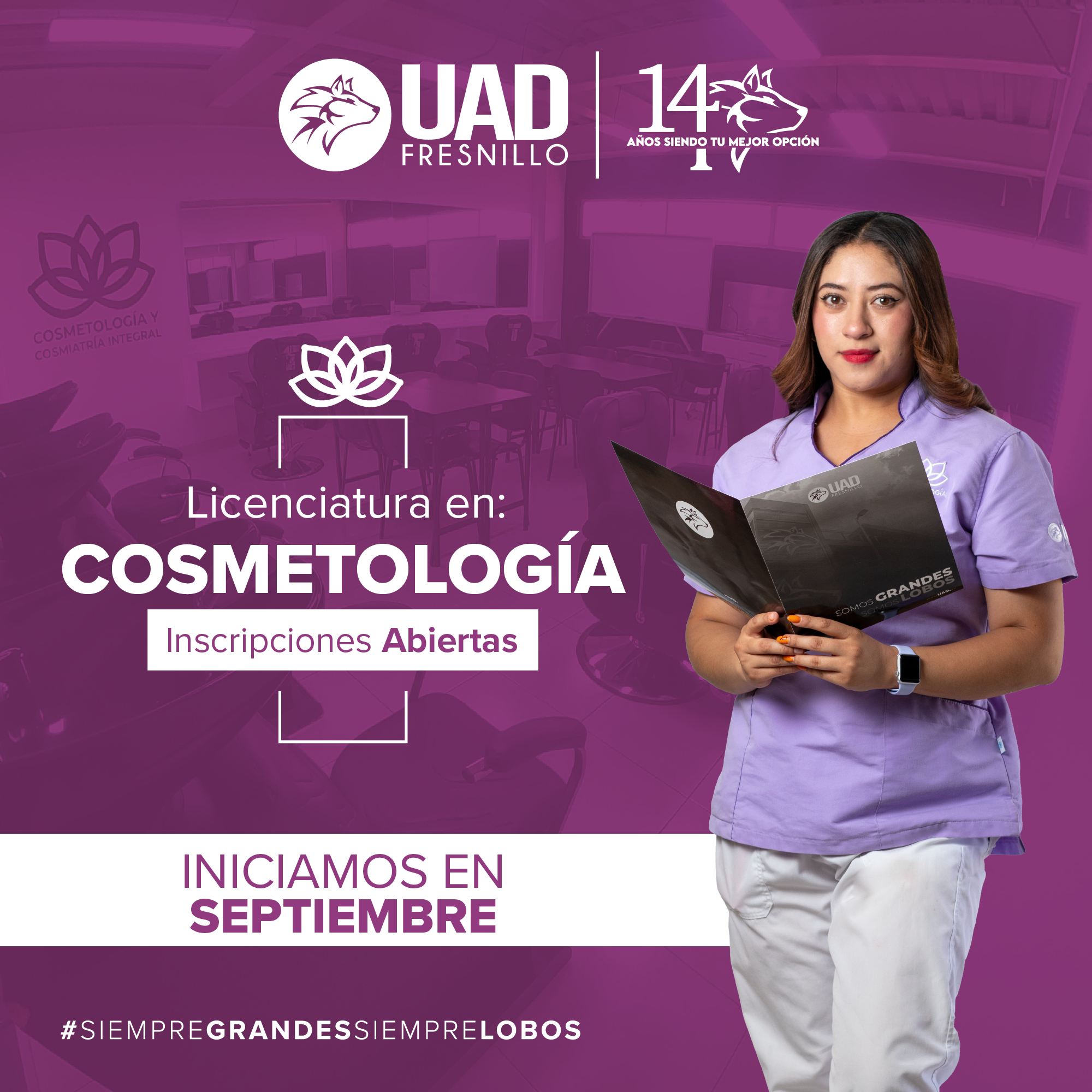 UAD Fresnillo Facebook ad: Únete a la gran familia LOBOS
