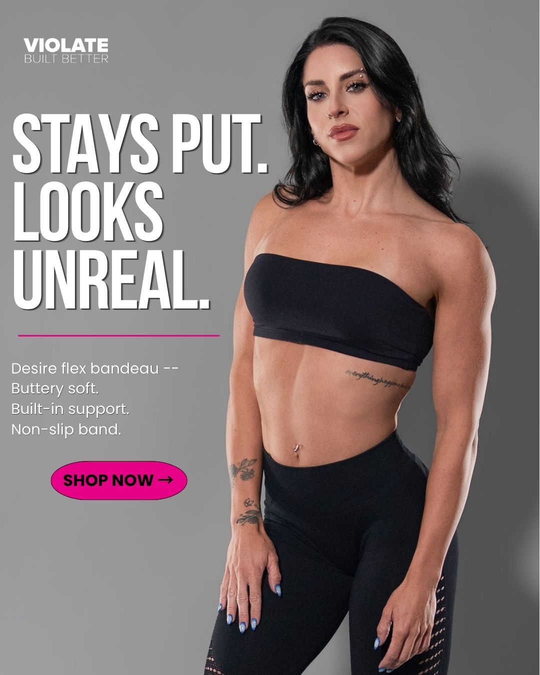 Violate The Dress Code Facebook ad