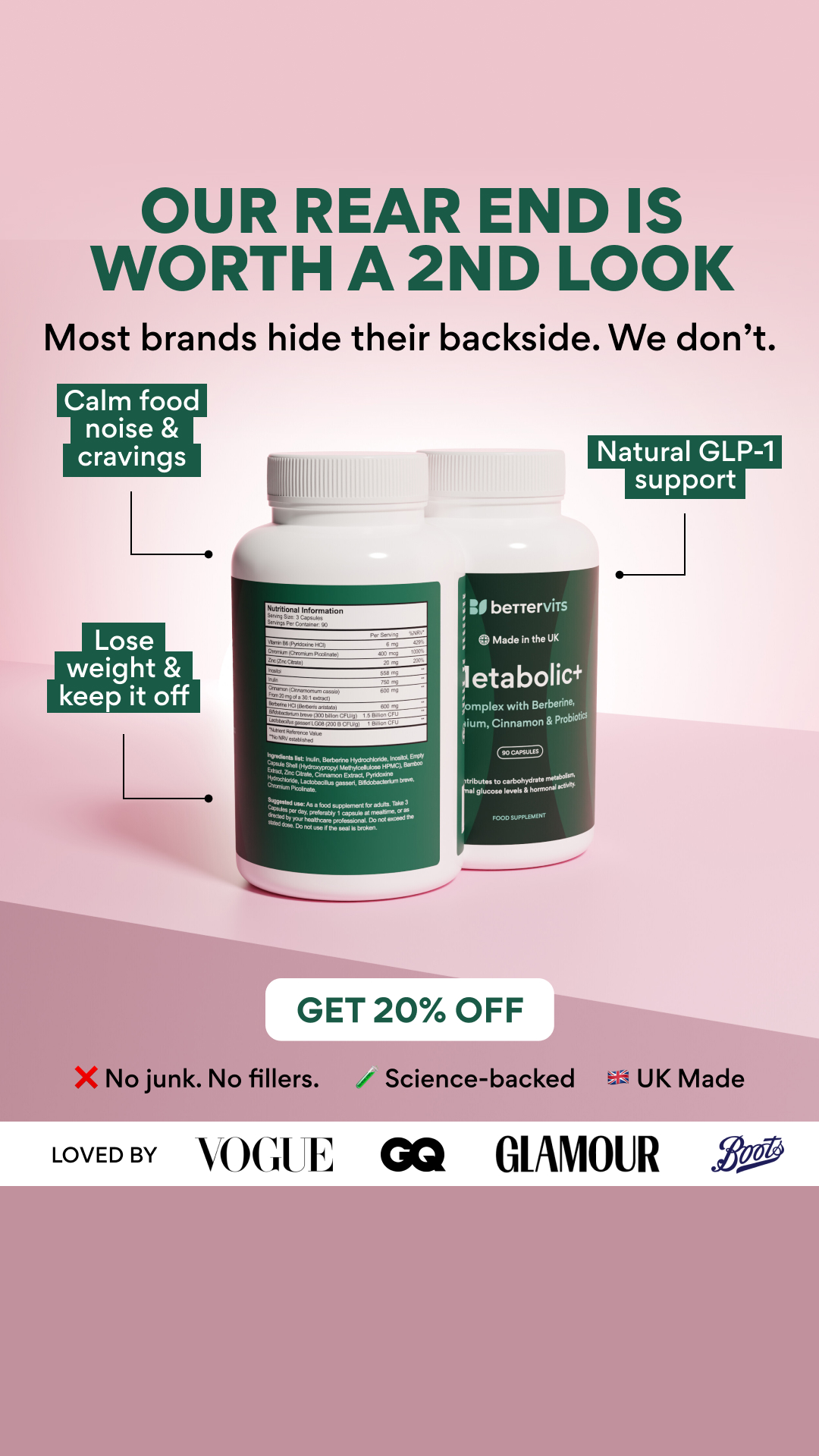 Bettervits Facebook ad
