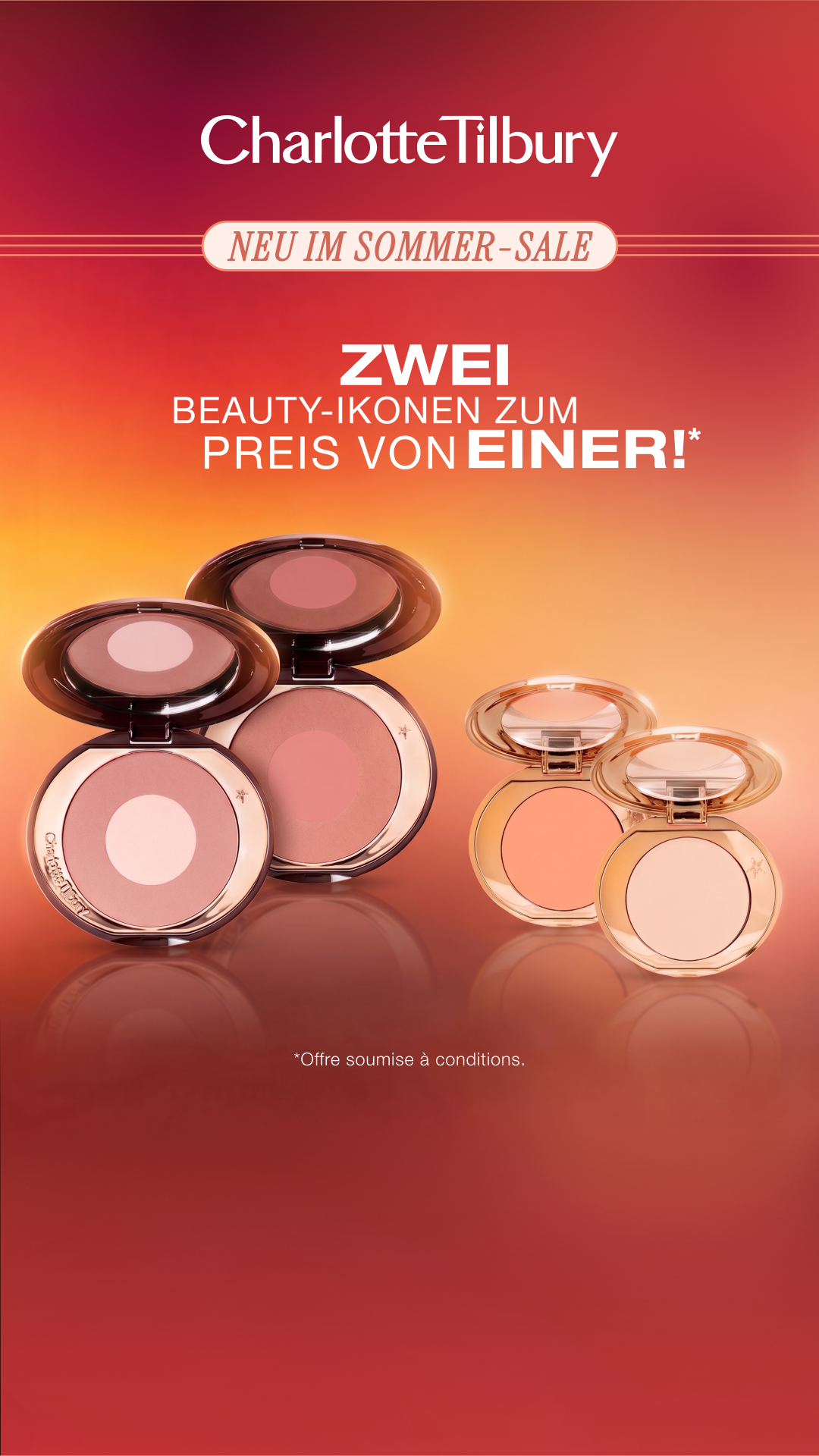 Charlotte Tilbury Facebook ad