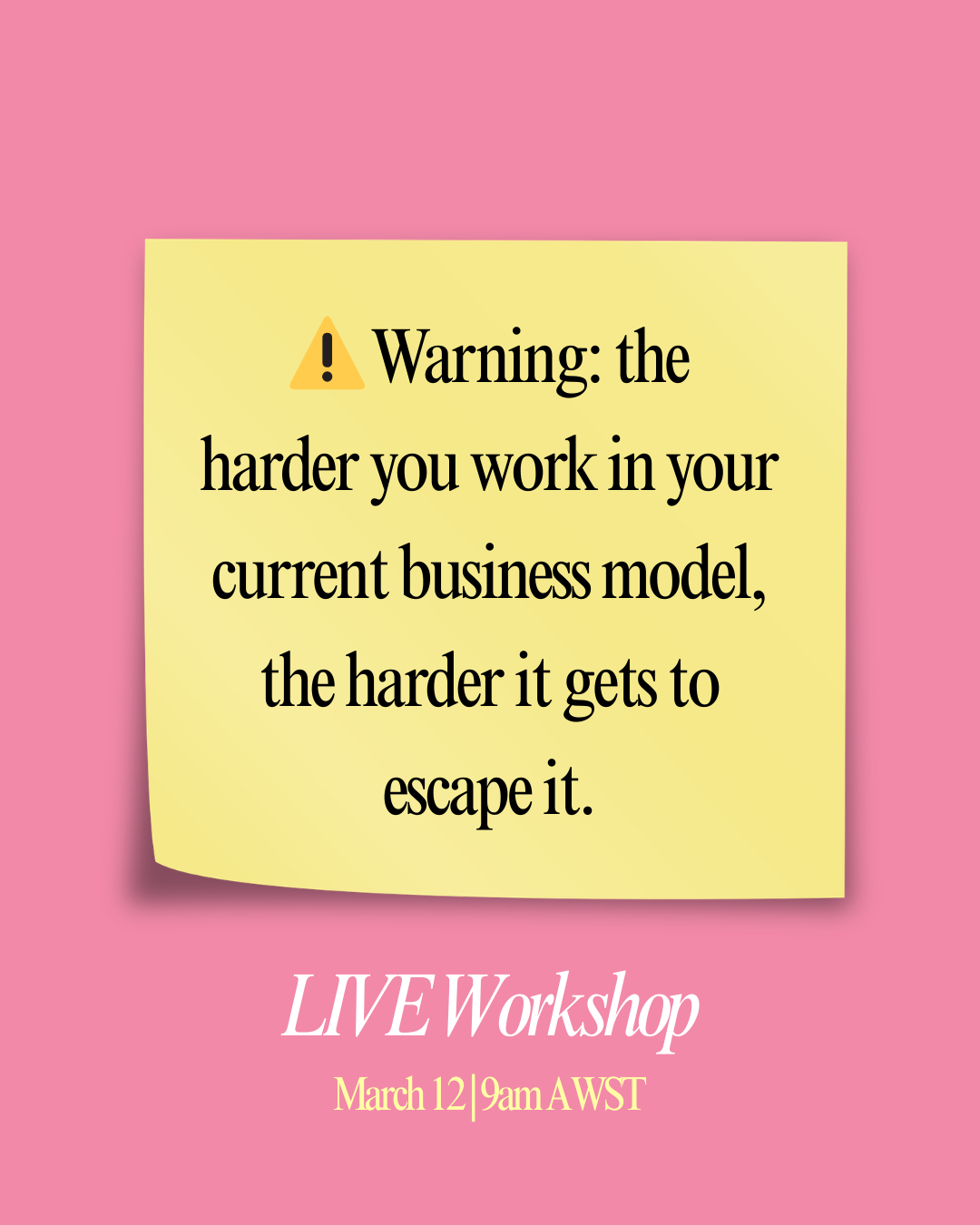 Tori Kopke - The Rural Business Coach Facebook ad: [FREE Workshop] Regional Women in Business