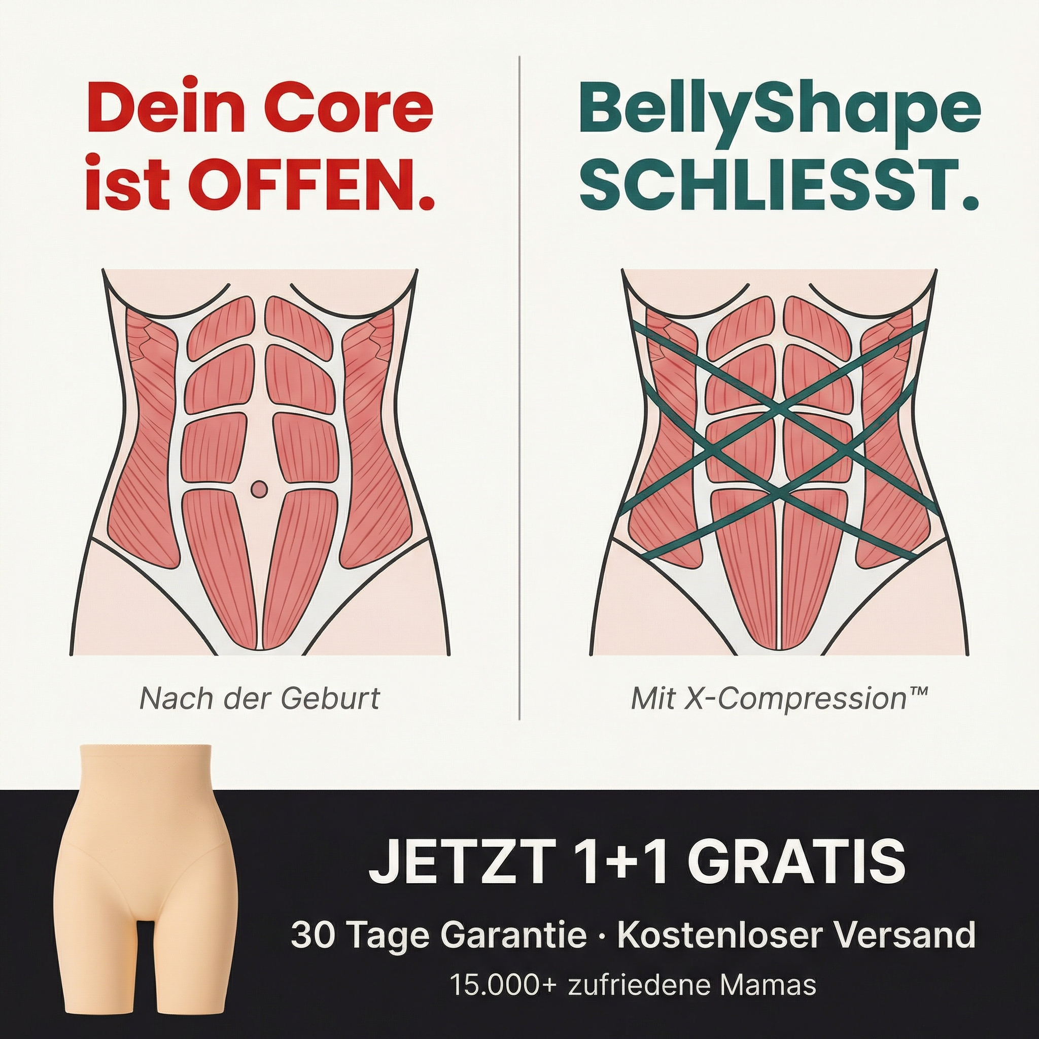 Mumshape Facebook ad