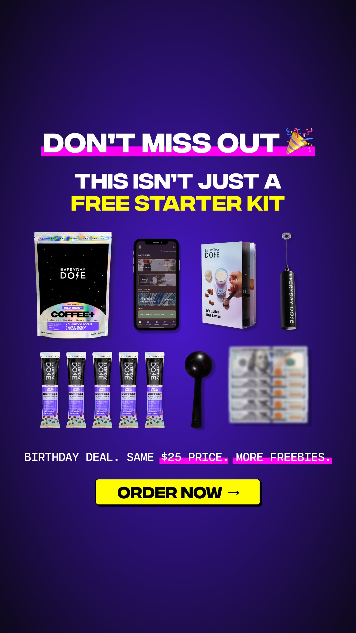 Everyday Dose Facebook ad