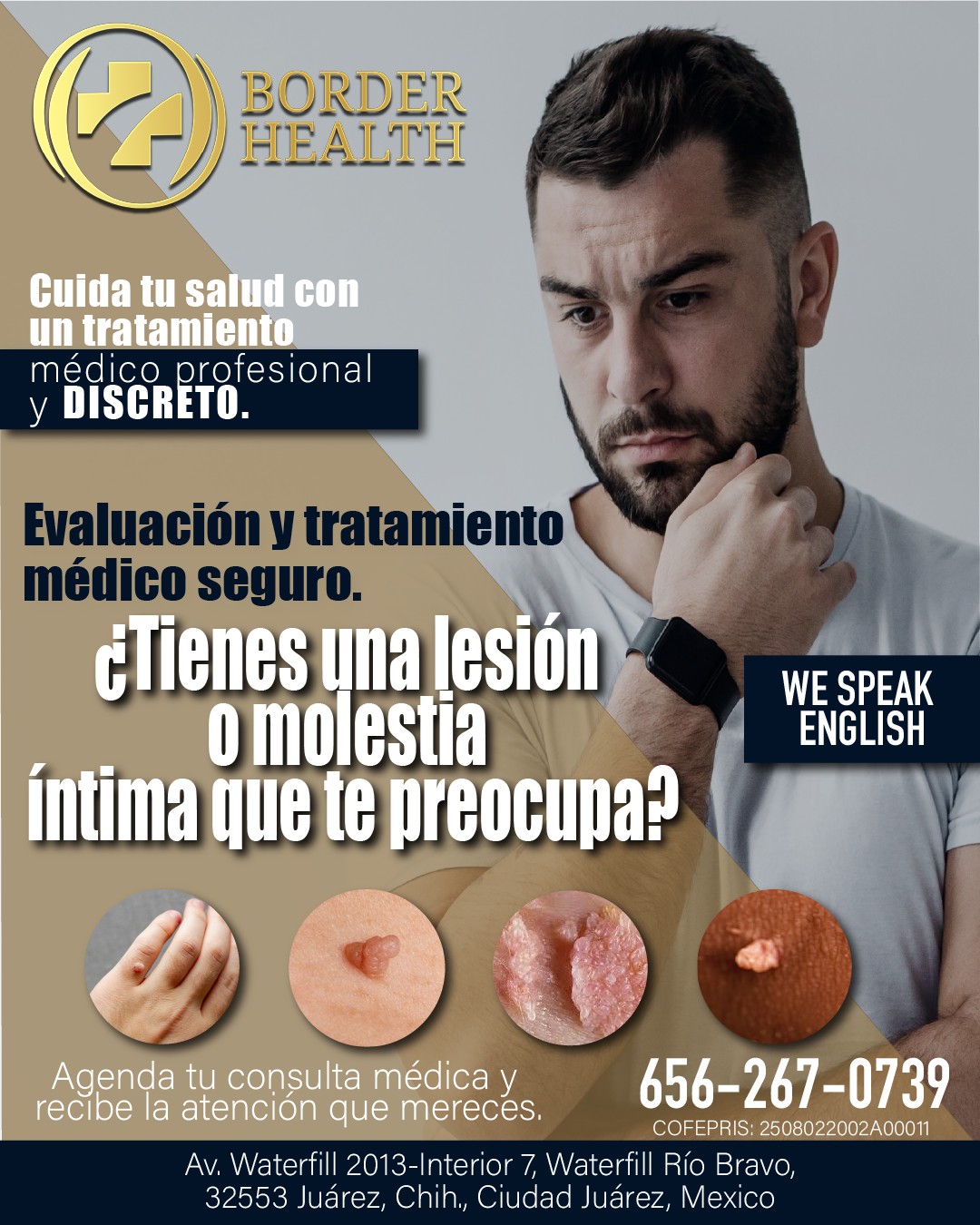 Border Health - Consultorio médico Facebook ad