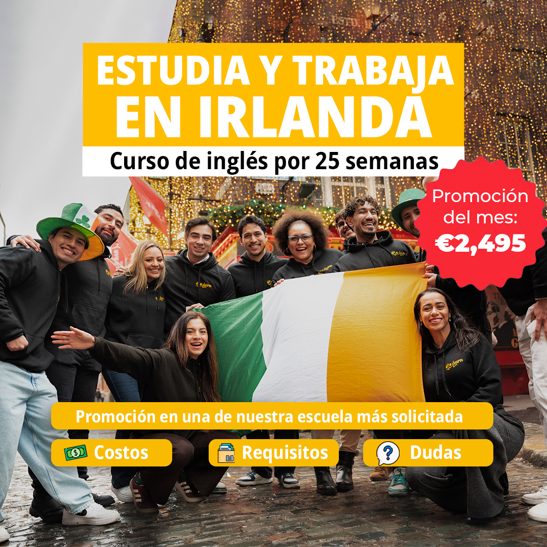 GoLearn_latam Facebook ad: ¡Asegura tu Promo del Mes para Irlanda Hoy!