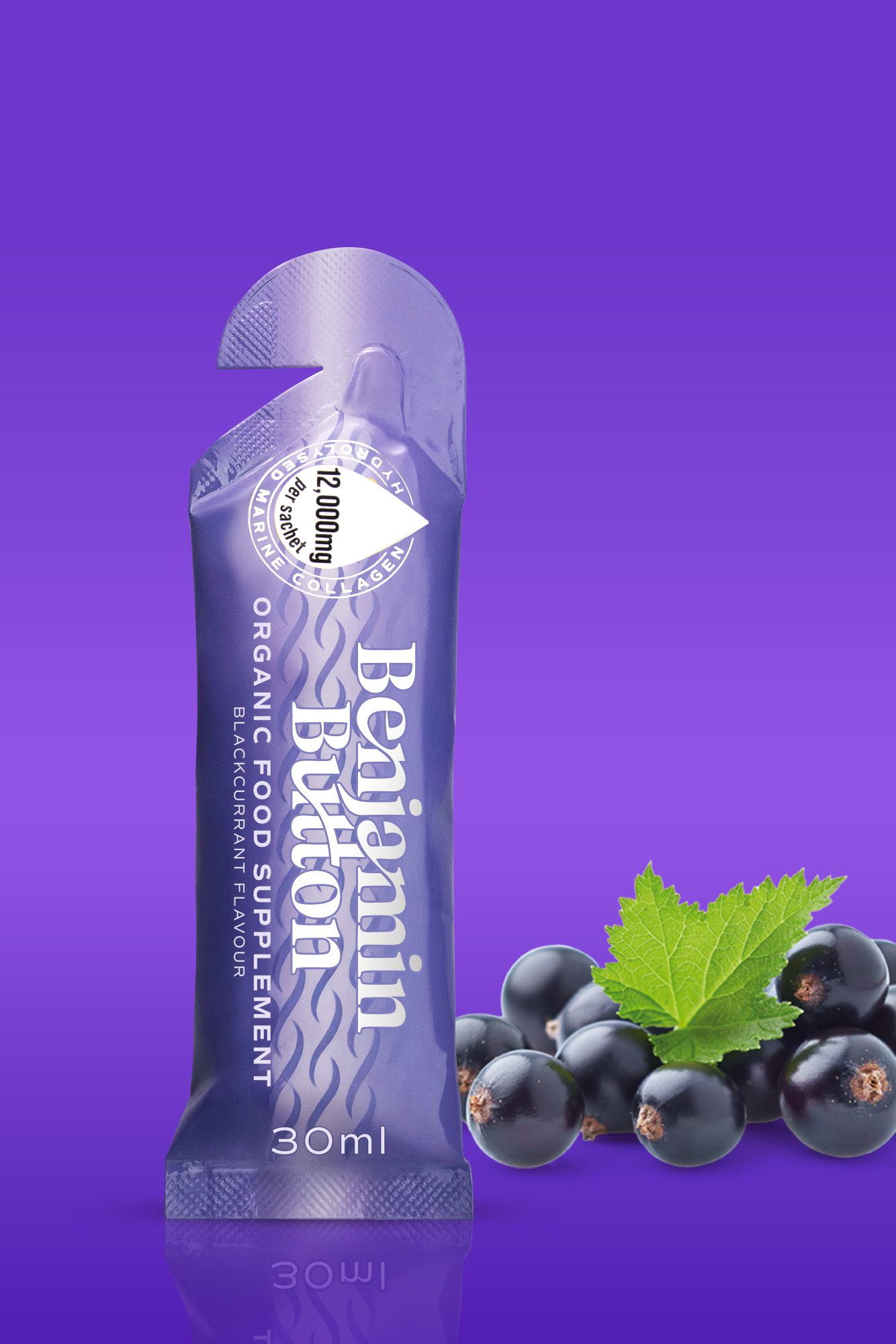 Benjamin Button Collagen Facebook ad