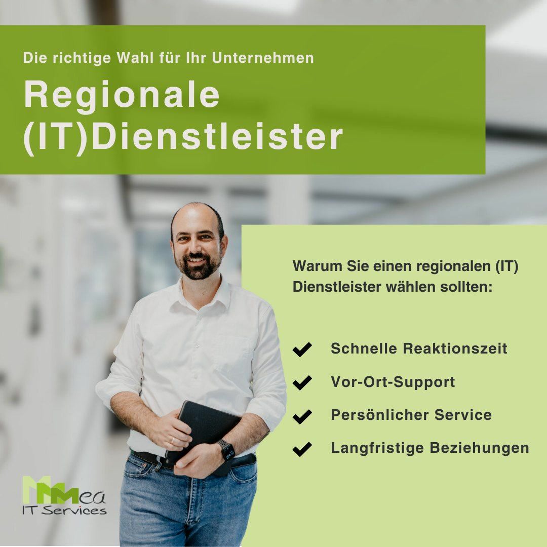 mea IT Services Facebook ad