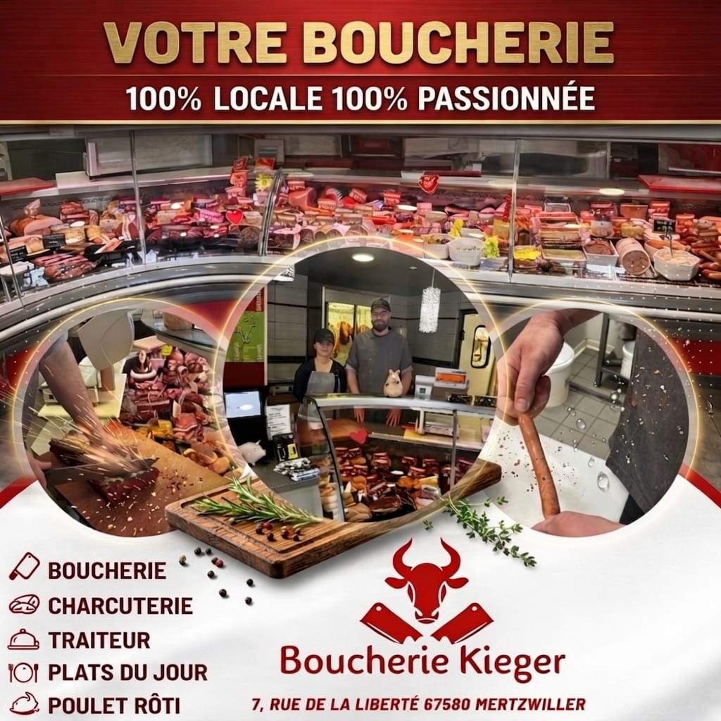 Boucherie Kieger Facebook ad: Boucherie Kieger: boucherie-charcuterie Haguenau, artisan…