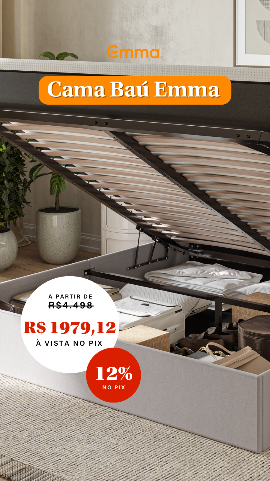 Emma Colchões Brasil Facebook ad