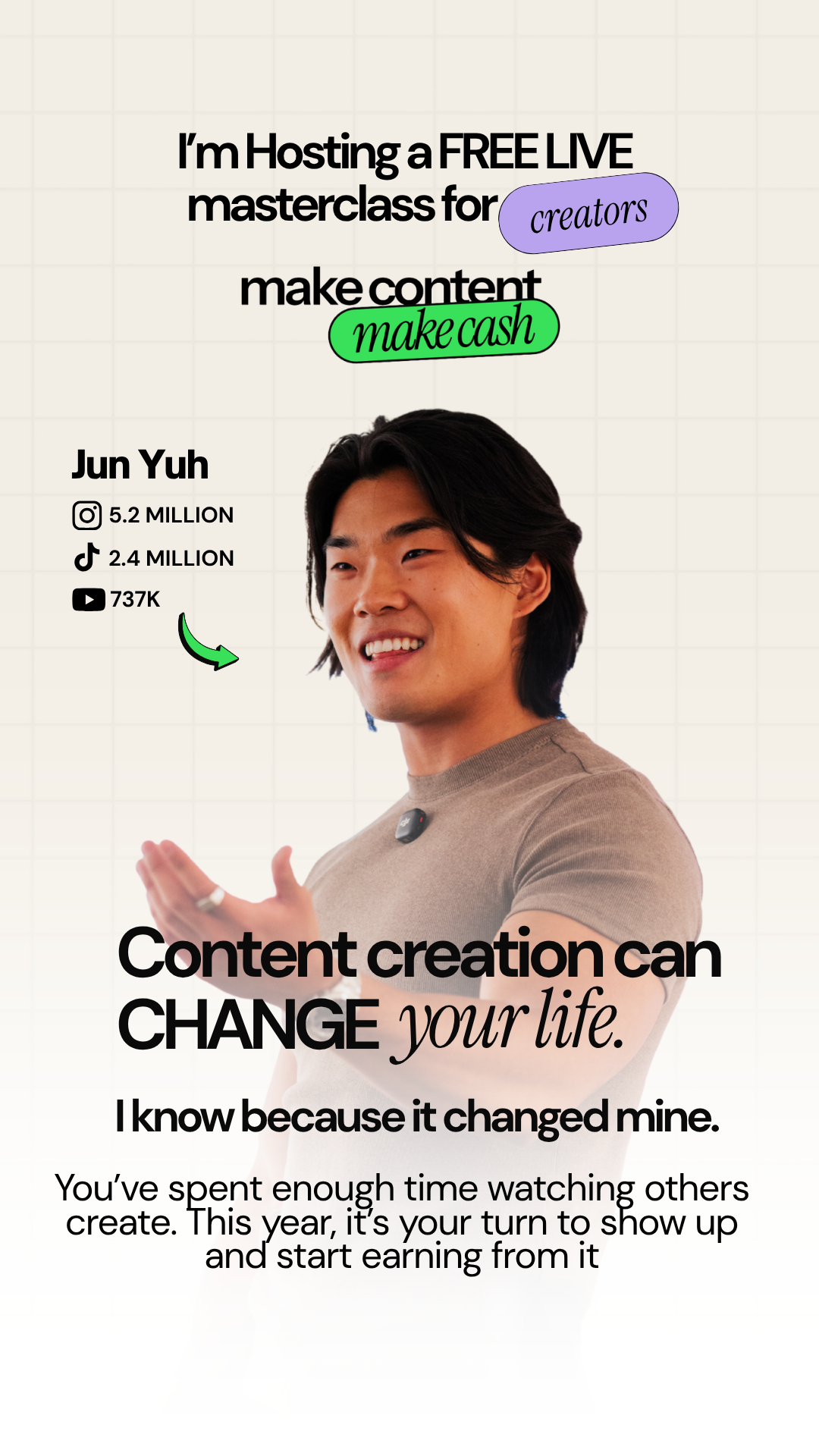 Jun Yuh Facebook ad