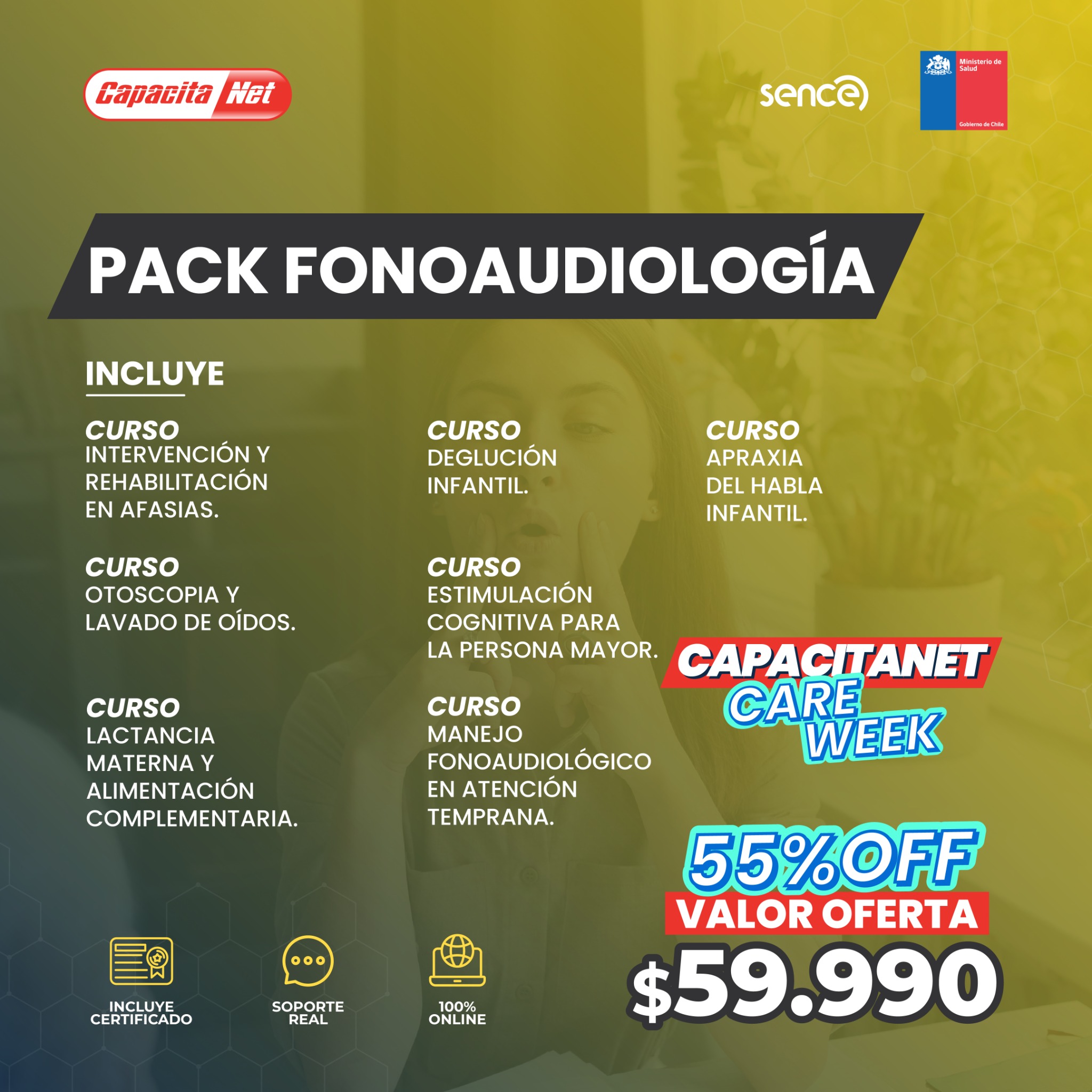 Capacitanet CHILE Facebook ad: 252.000 profesionales nos eligieron!