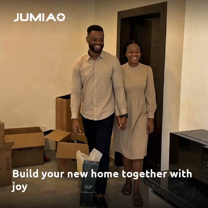 Jumia Facebook ad: Turning a new house into a home starts…
