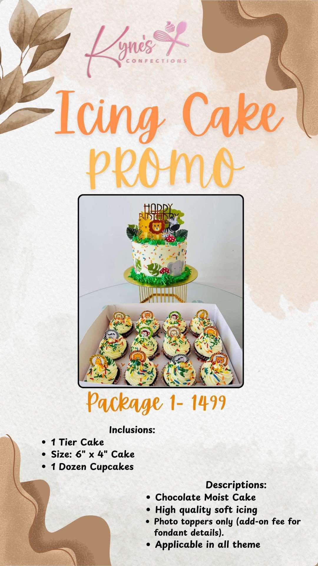 Kyne's Confections Facebook ad: At Kyne's Confections, we create custom cakes that…