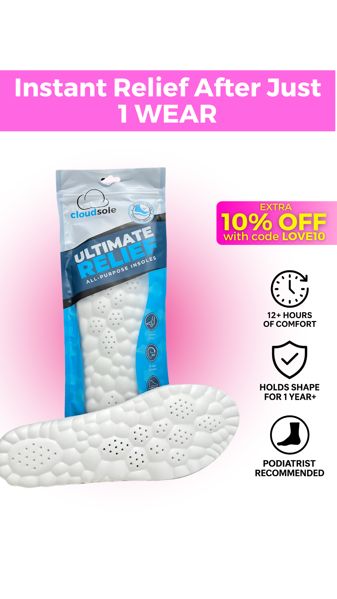 CloudSole Facebook ad