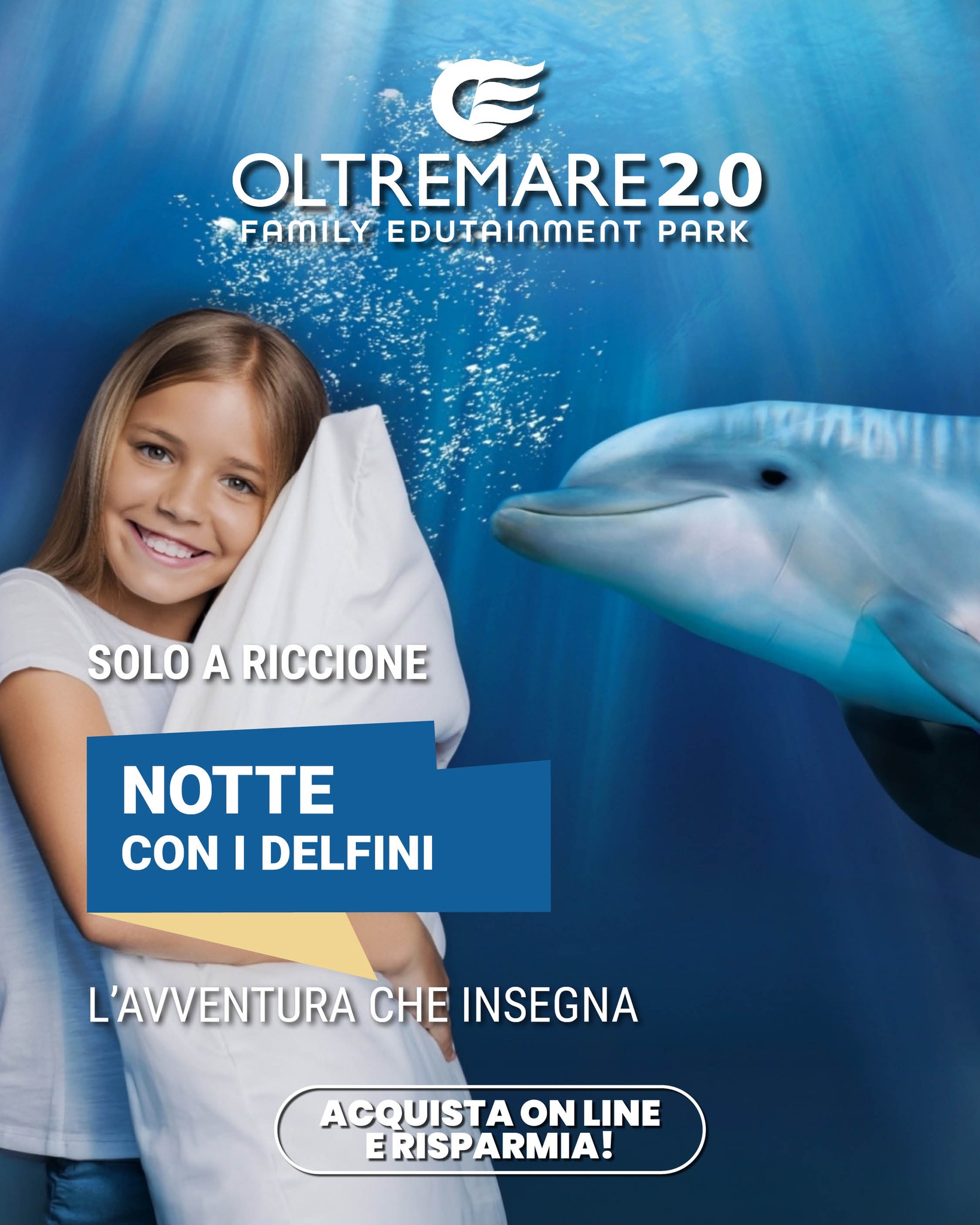 Oltremare - Riccione Facebook ad: 𝗩𝘂𝗼𝗶 𝗱𝗼𝗿𝗺𝗶𝗿𝗲 𝗶𝗻 𝗰𝗼𝗺𝗽𝗮𝗴𝗻𝗶𝗮 𝗱𝗲𝗶…