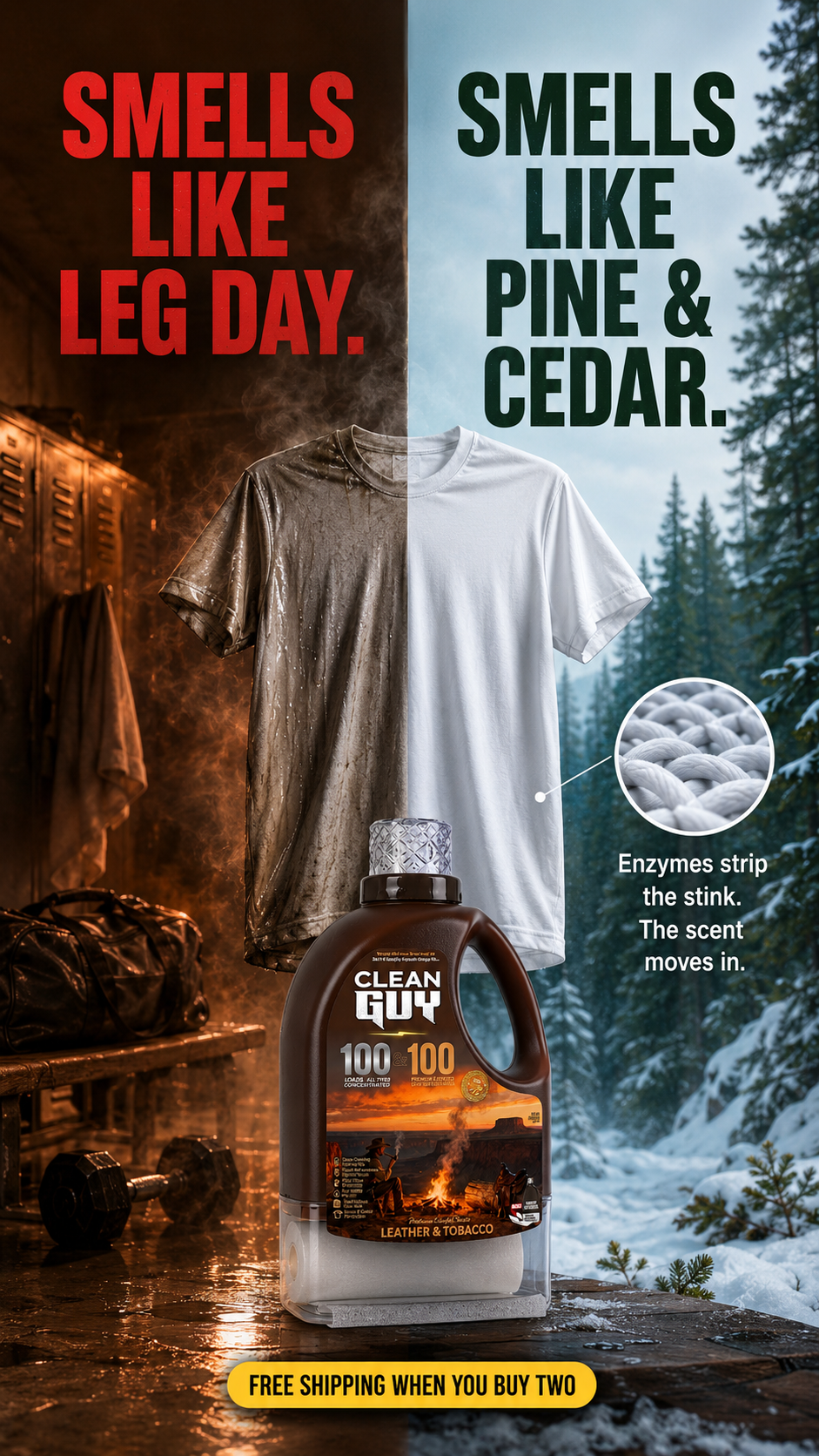 Clean Guy Facebook ad