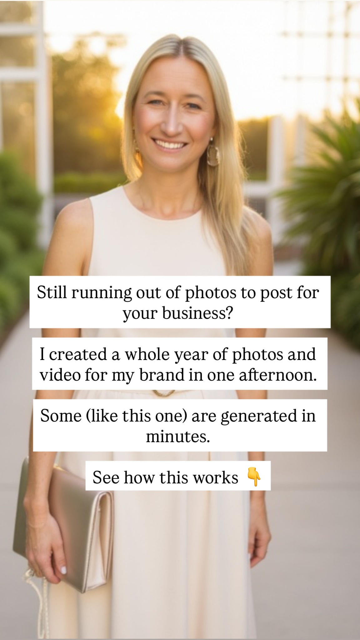 Brigette Coles Facebook ad