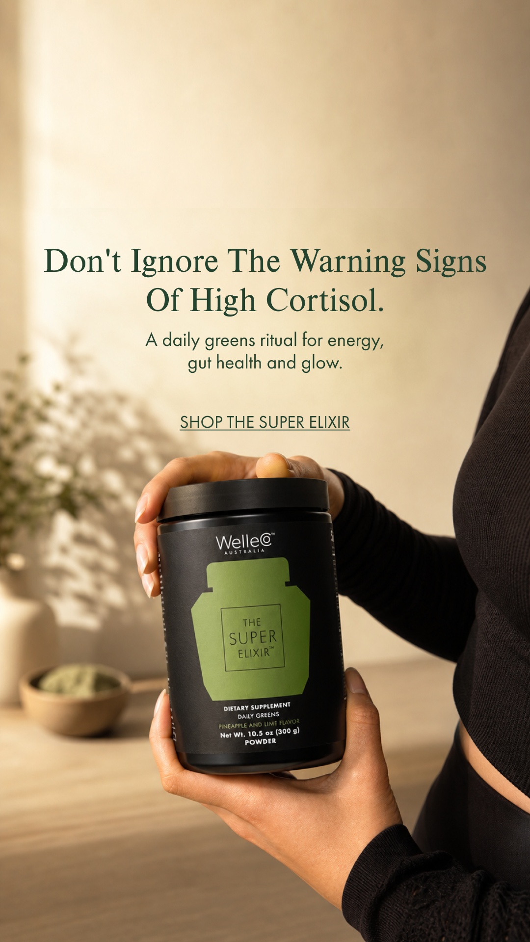 WelleCo Facebook ad