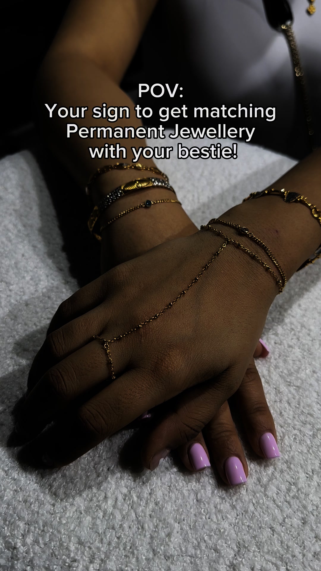 Sparkle By Maya Facebook ad: Permenant Jewelery Available NOW