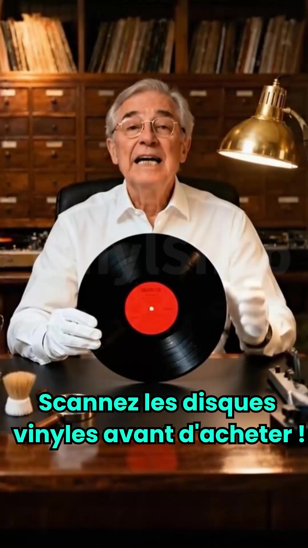 VinylSnap Facebook ad from Jan 30, 2026