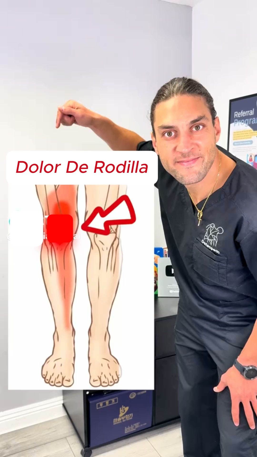 Qvital.ar Facebook ad: ¿Te duelen las rodillas al caminar, subir escaleras…