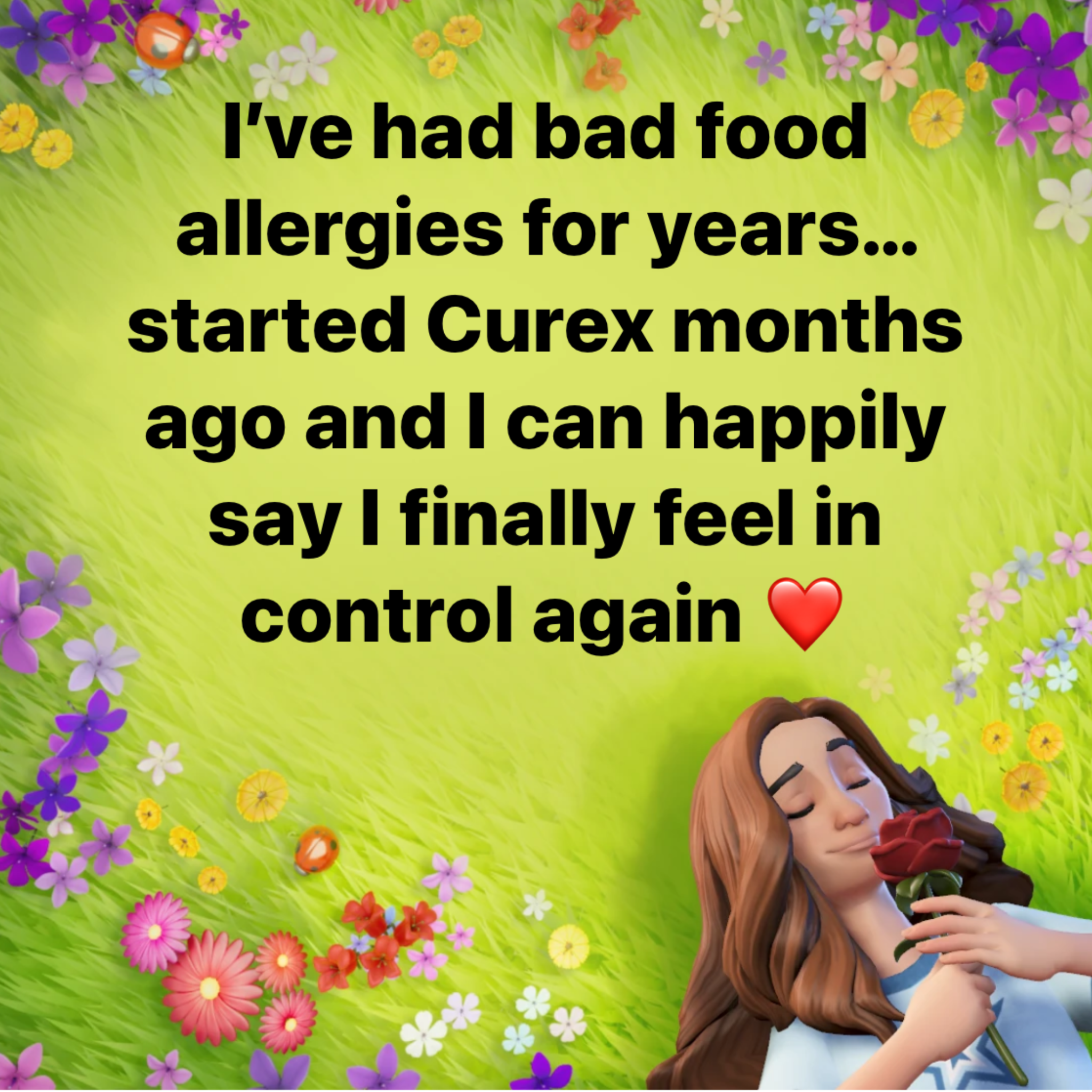 Curex Allergy Facebook ad