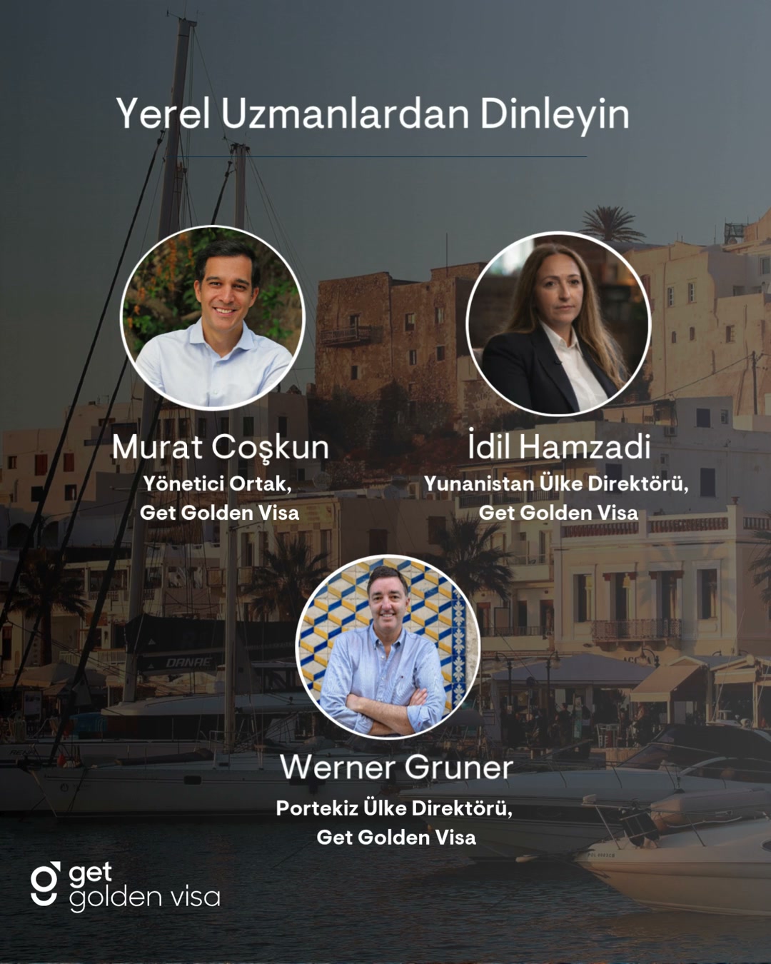 Get Golden Visa Facebook ad: Portekiz, Yunanistan, İtalya ülke direktörlerimizle…