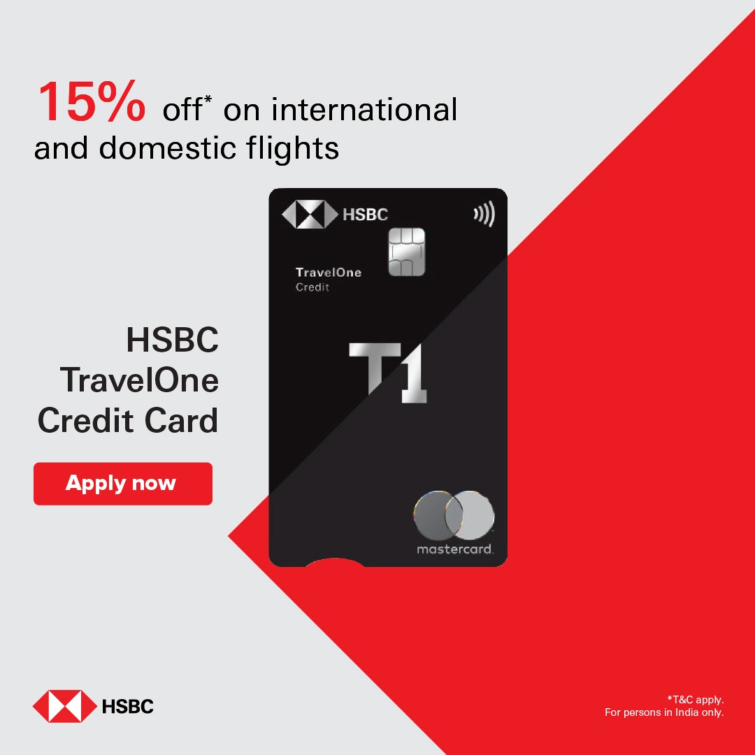 HSBC Facebook ad: Relax with complimentary Airport Lounge Access.