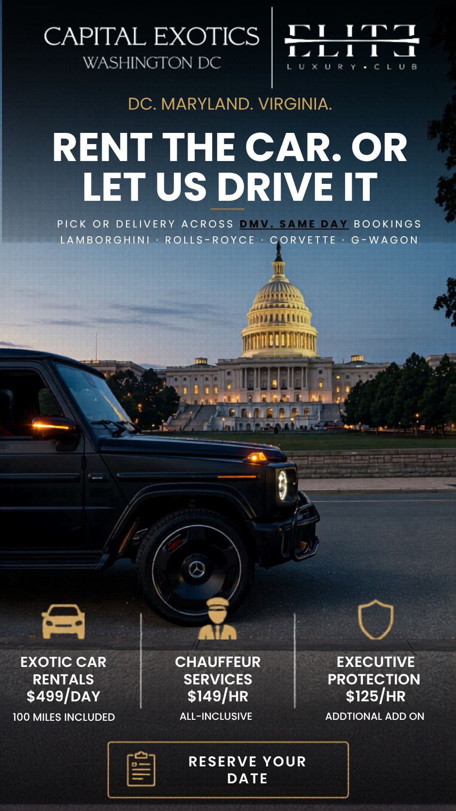 ELITE LUXURY CLUB Facebook ad