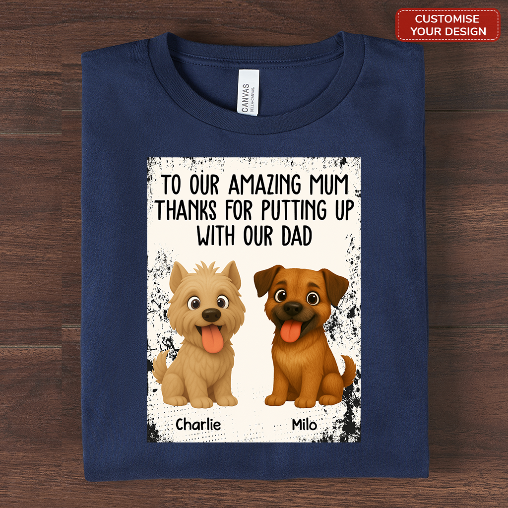 Custom Chic - Gifts UK Facebook ad: Personalised T-shirt