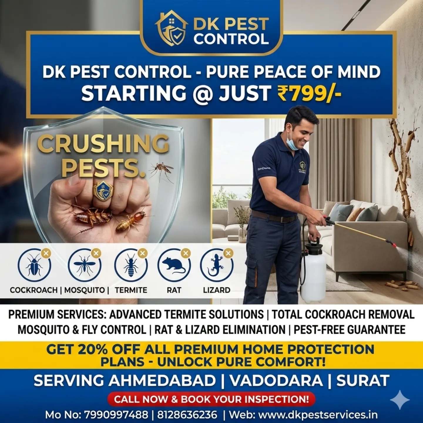 DK Pest Services Facebook ad