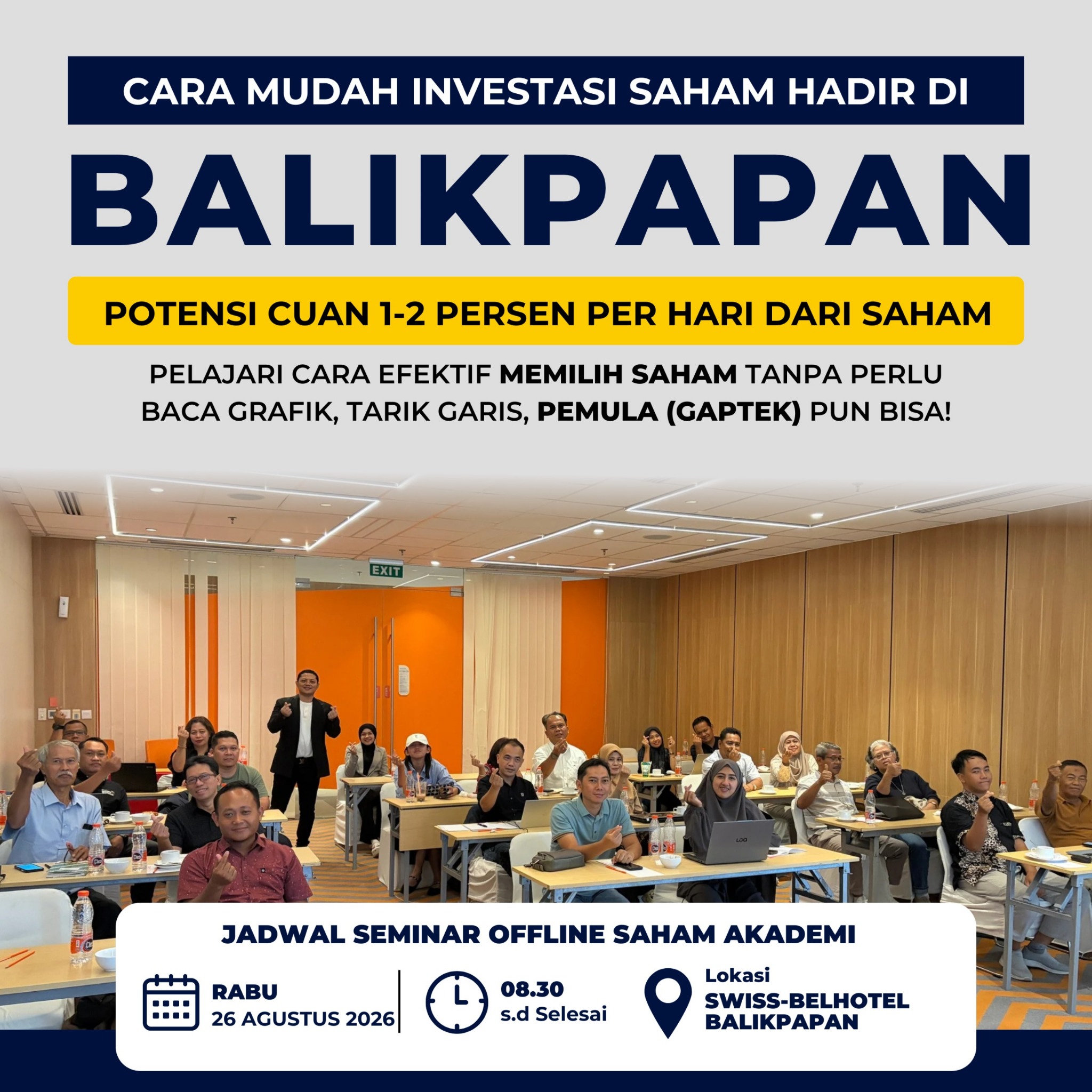 Saham Akademi Indonesia Facebook ad