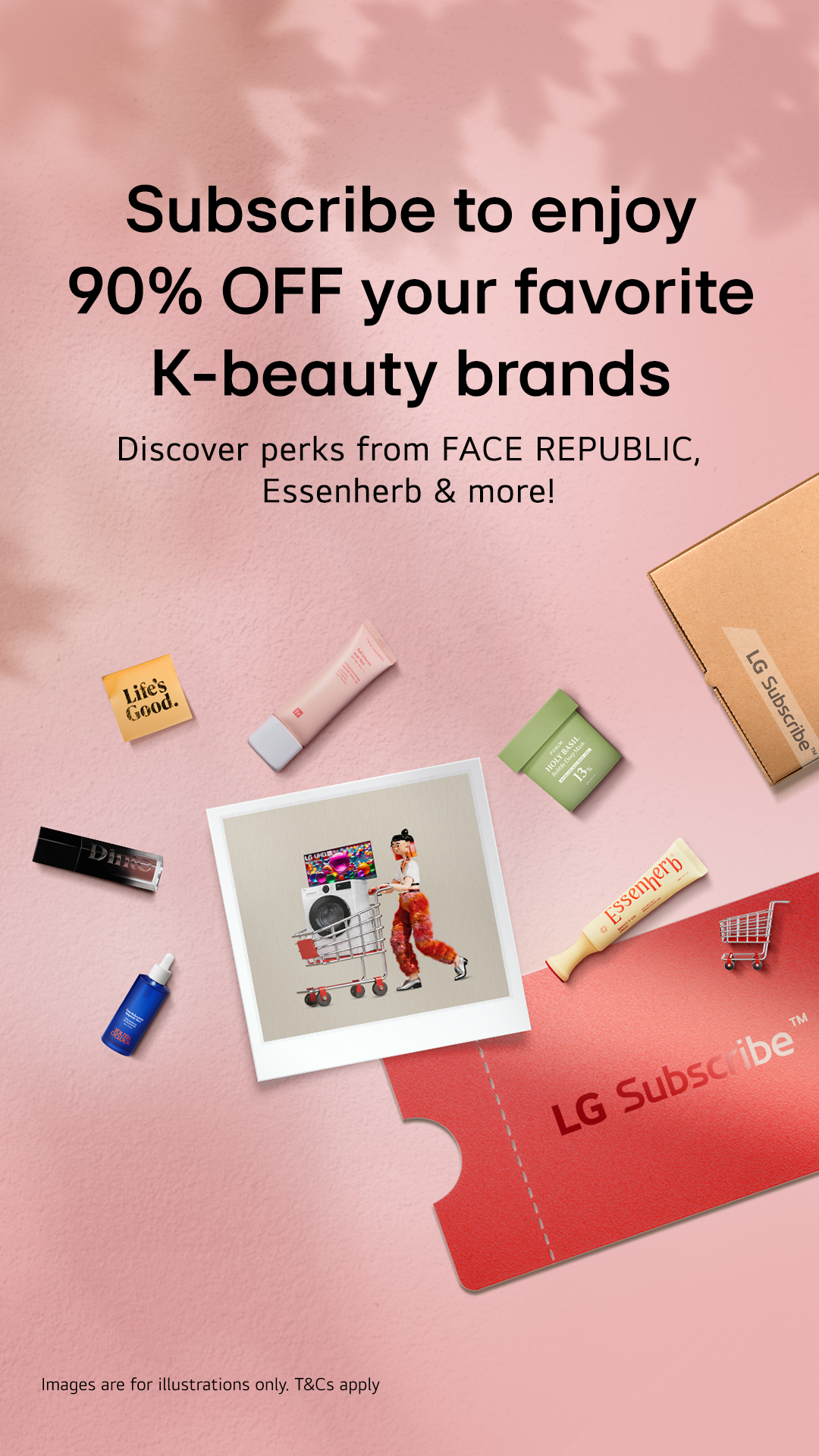 LG Global Facebook ad