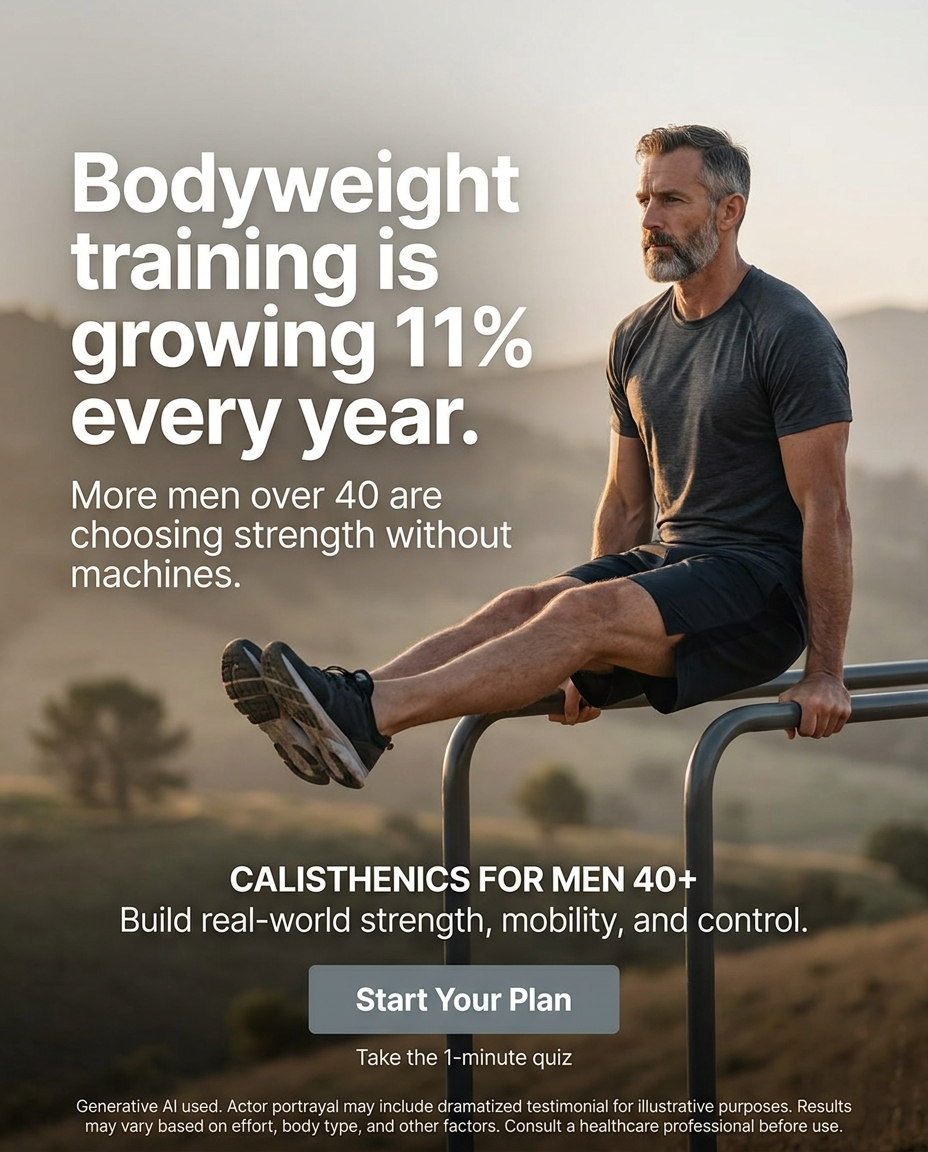 Calisthenics by Ryan Facebook ad