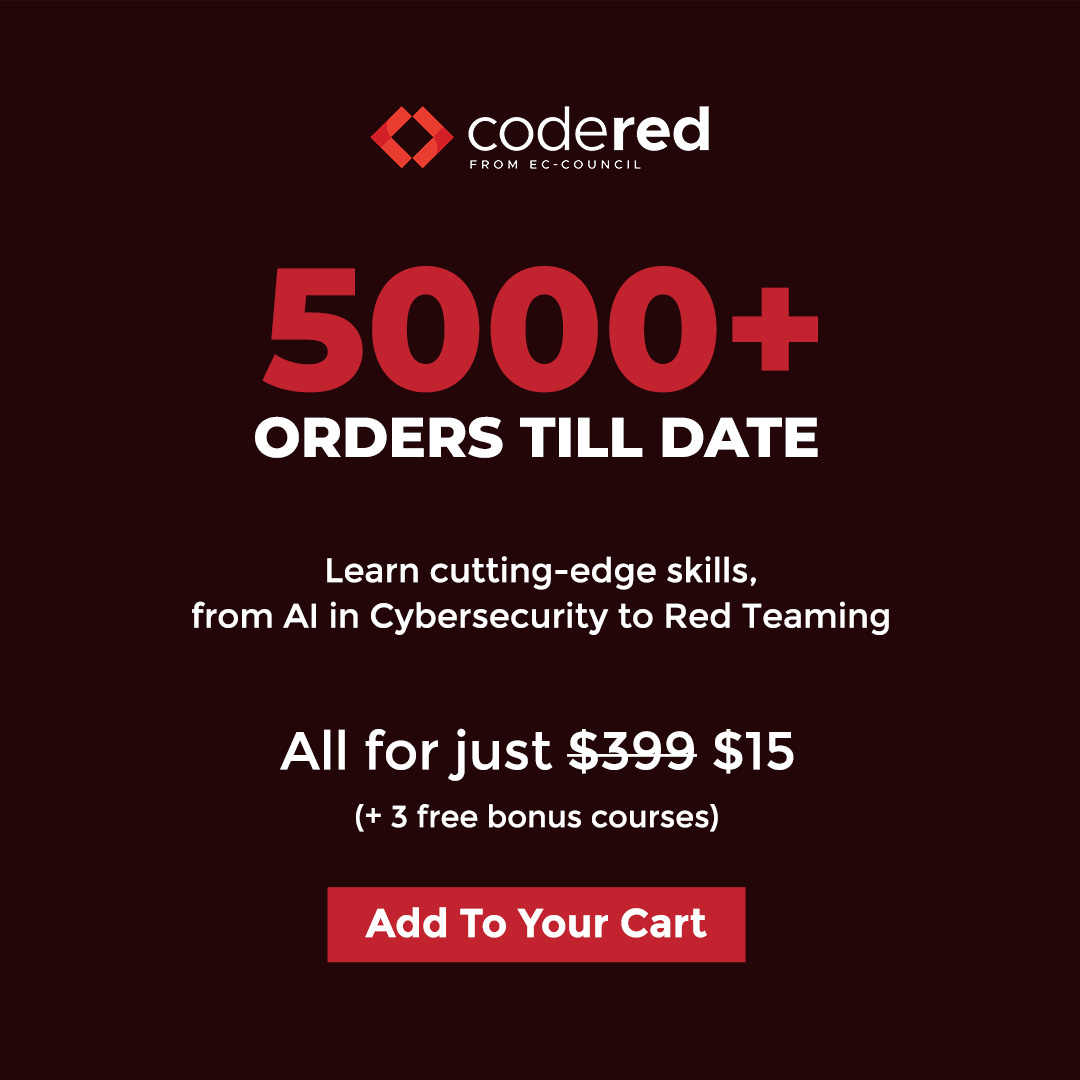 CodeRed Facebook ad