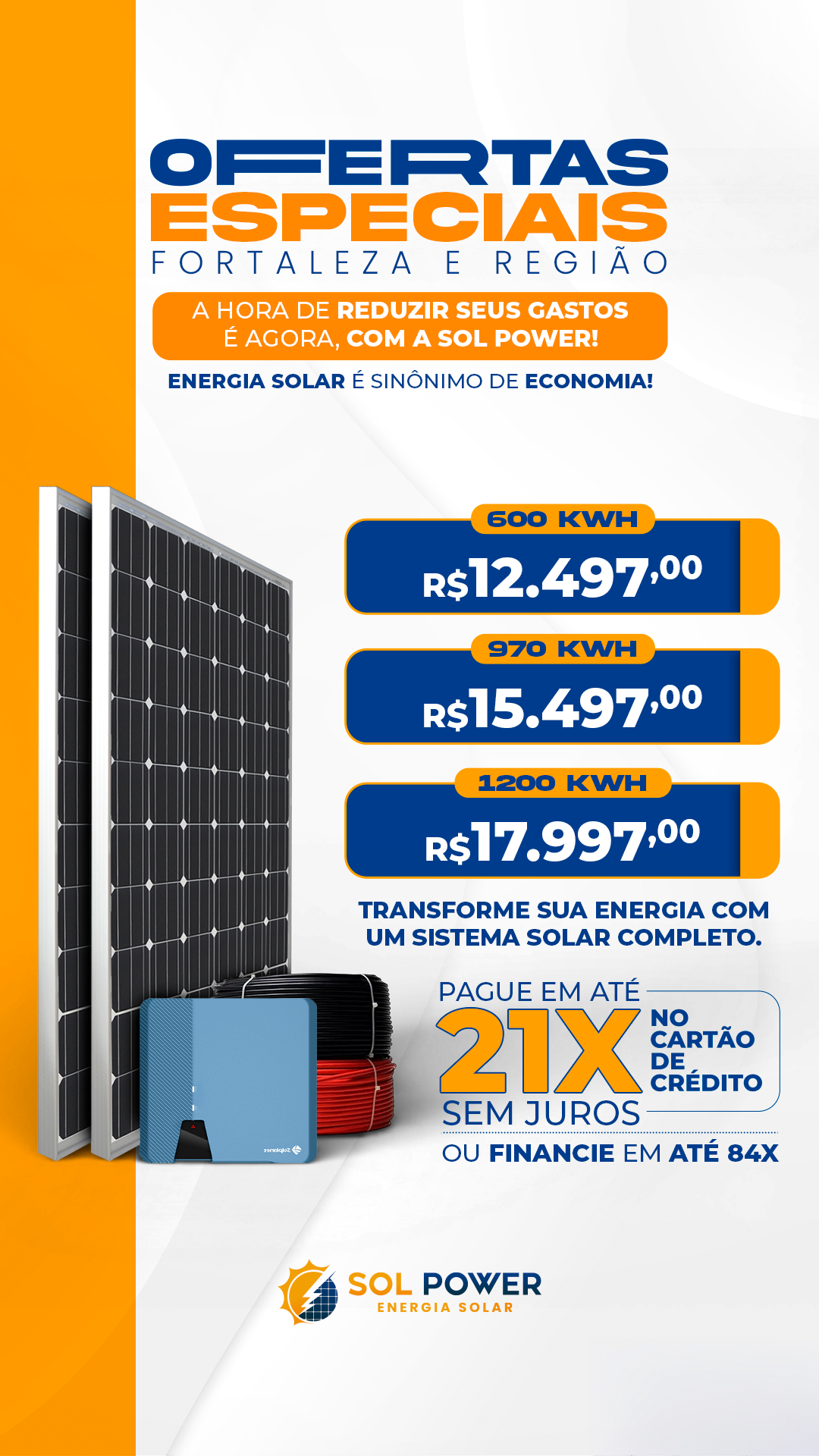 Sol Power Energia Solar Facebook ad