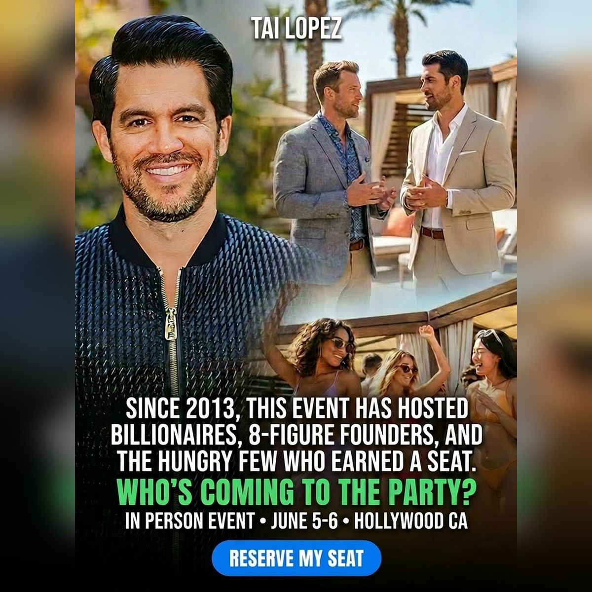 Tai Lopez Facebook ad