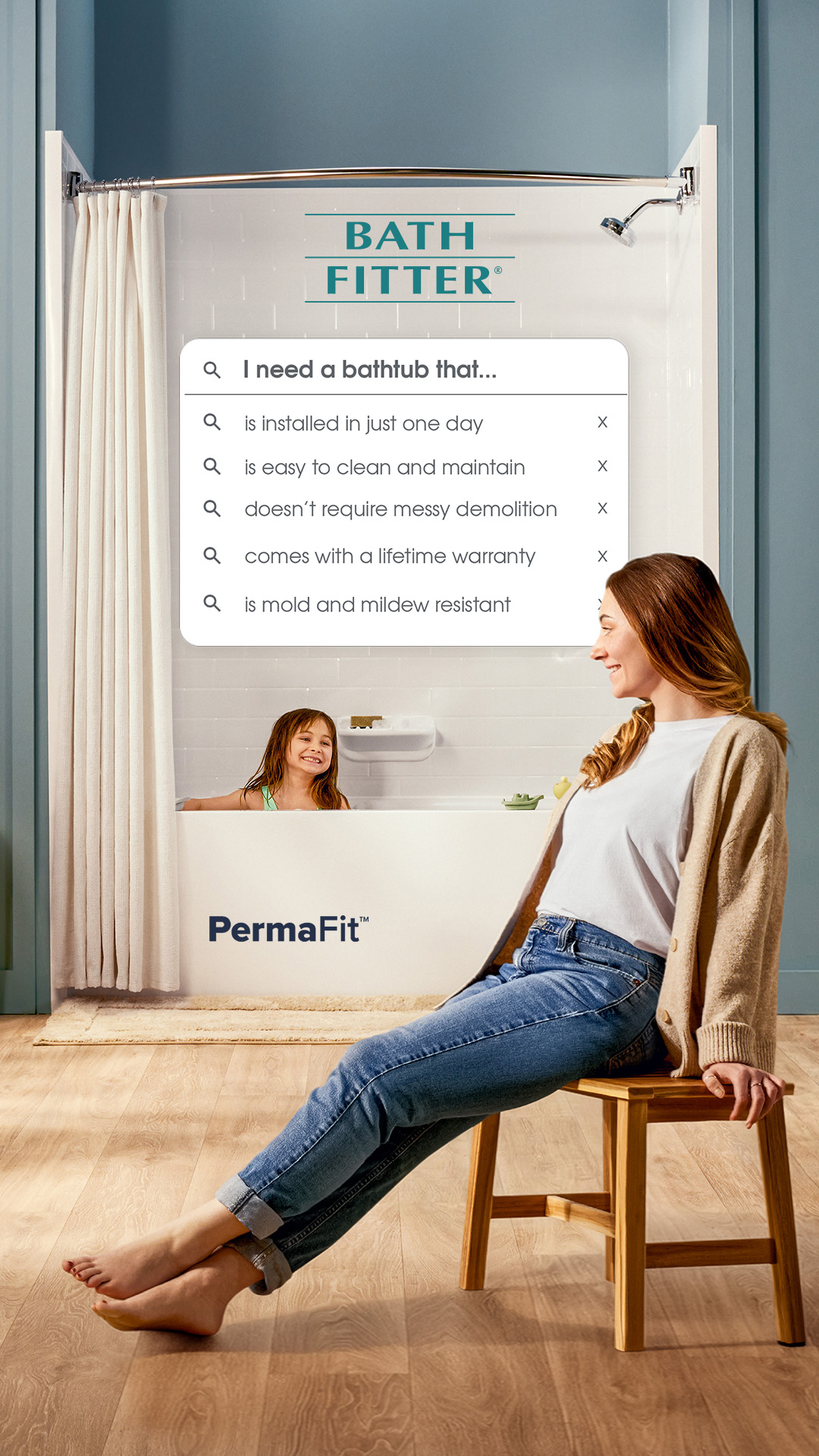 Bath Fitter Facebook ad
