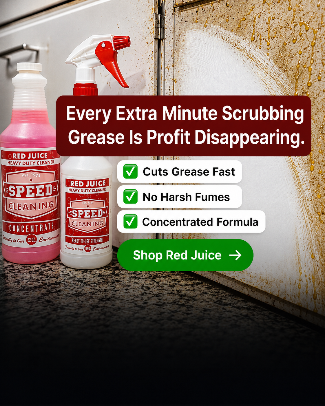 Speed Cleaning Facebook ad