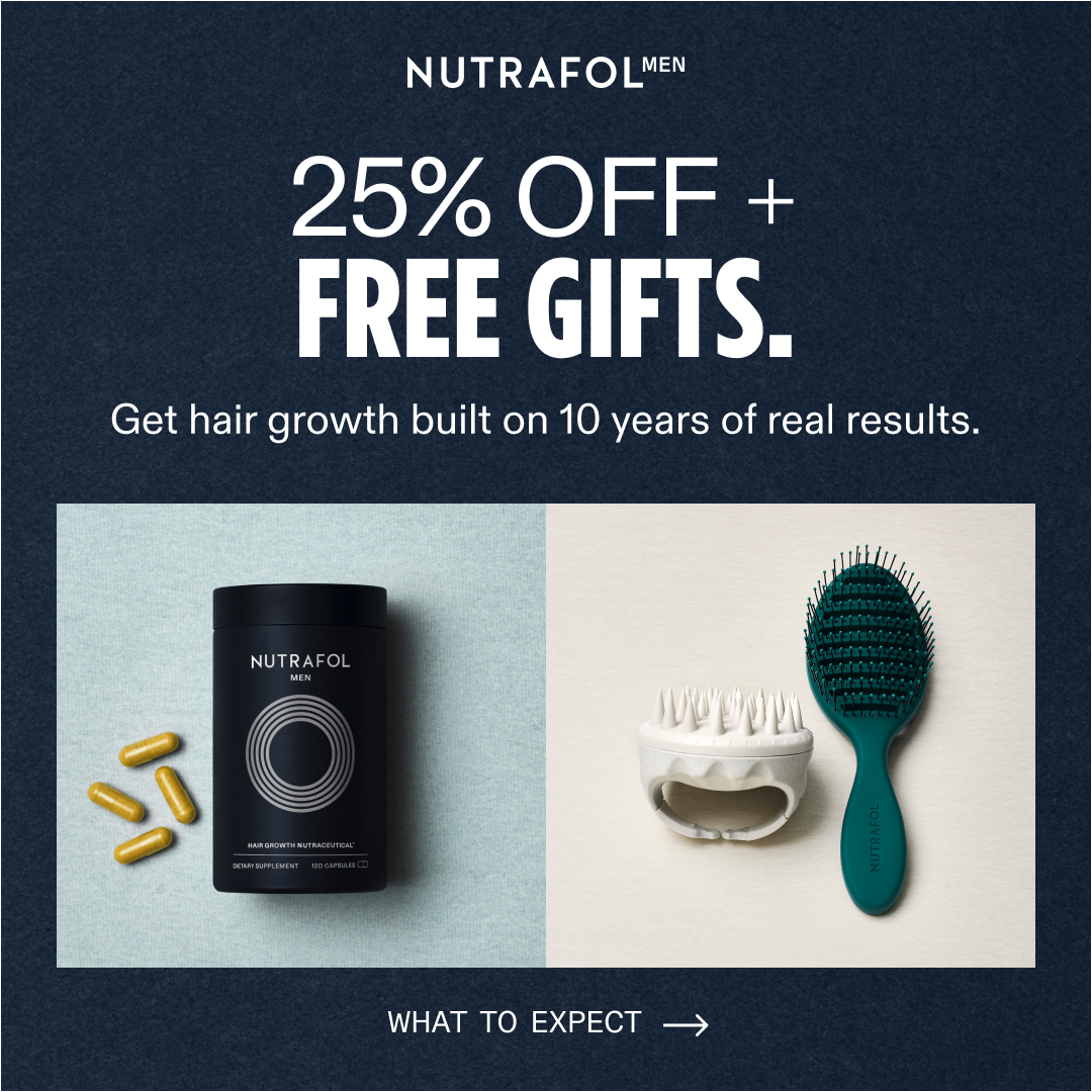 Nutrafol Men Facebook ad
